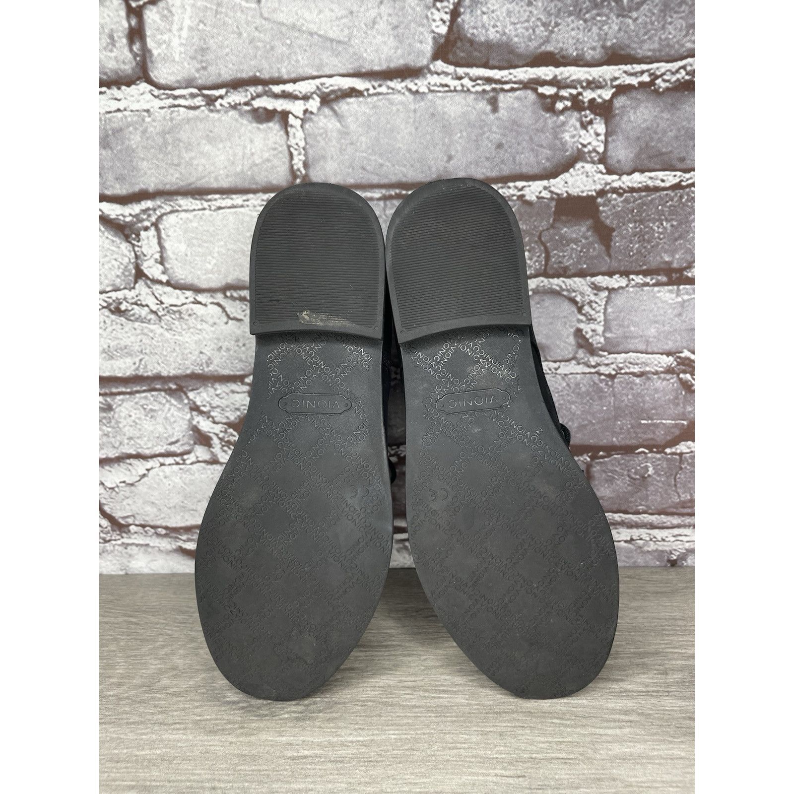 Other Vionic Weslyn Black Leather Oxfords Comfort Casual Shoes Wom Size US 6.5 / IT 36.5 - 8 Thumbnail
