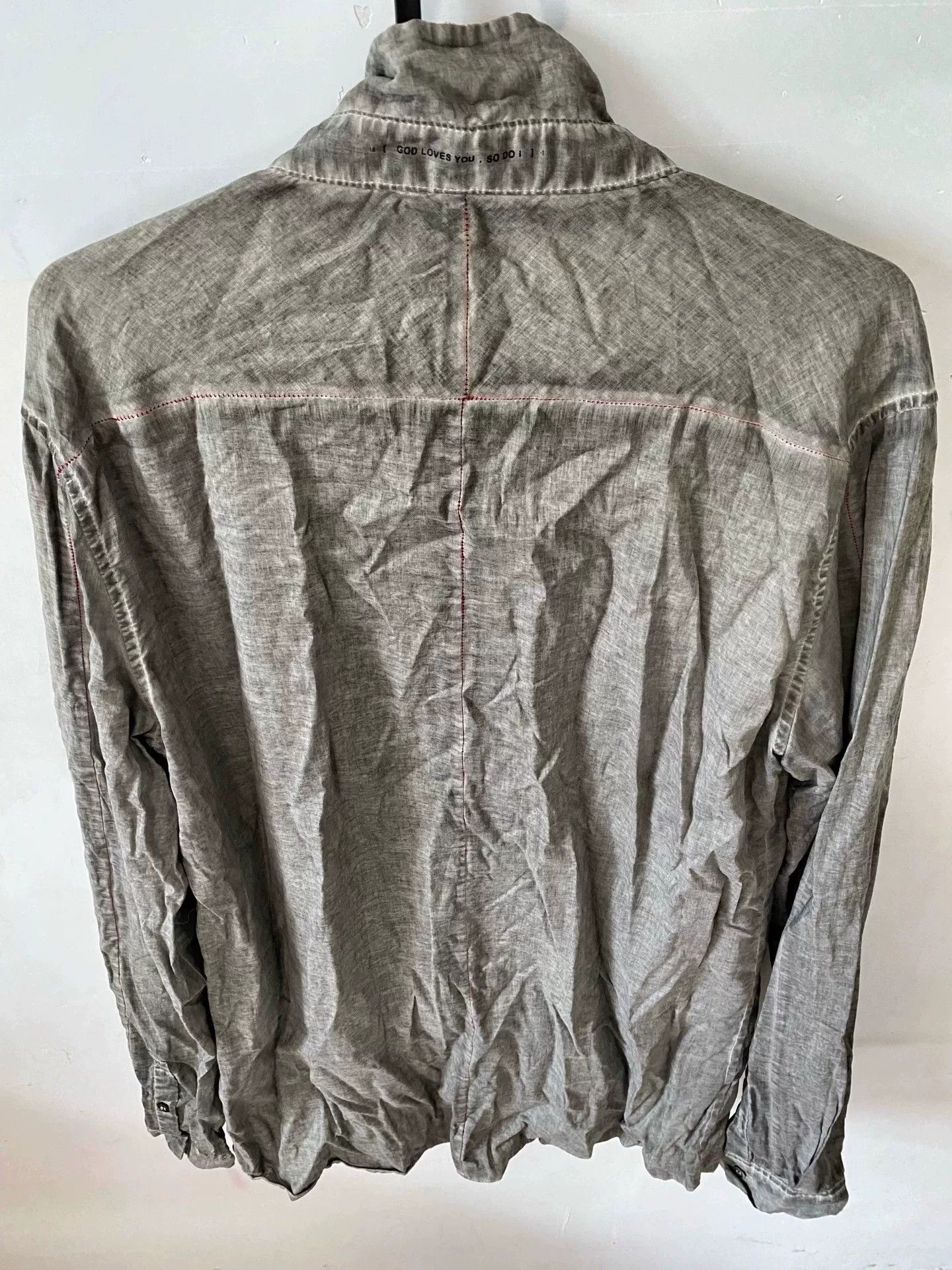 Julius Dark Avant-Garde Deconstructed Long-Sleeve Shirt Size US M / EU 48-50 / 2 - 6 Thumbnail
