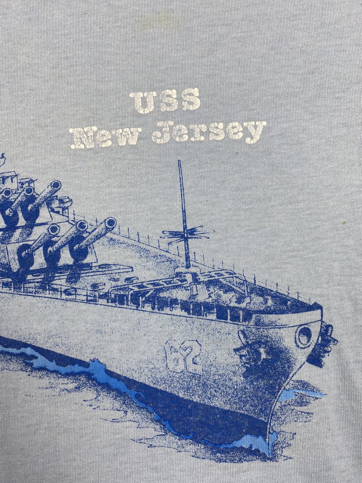 Vintage Vintage Uss New Jersey Made In USA Size US XXL / EU 58 / 5 - 7 Thumbnail