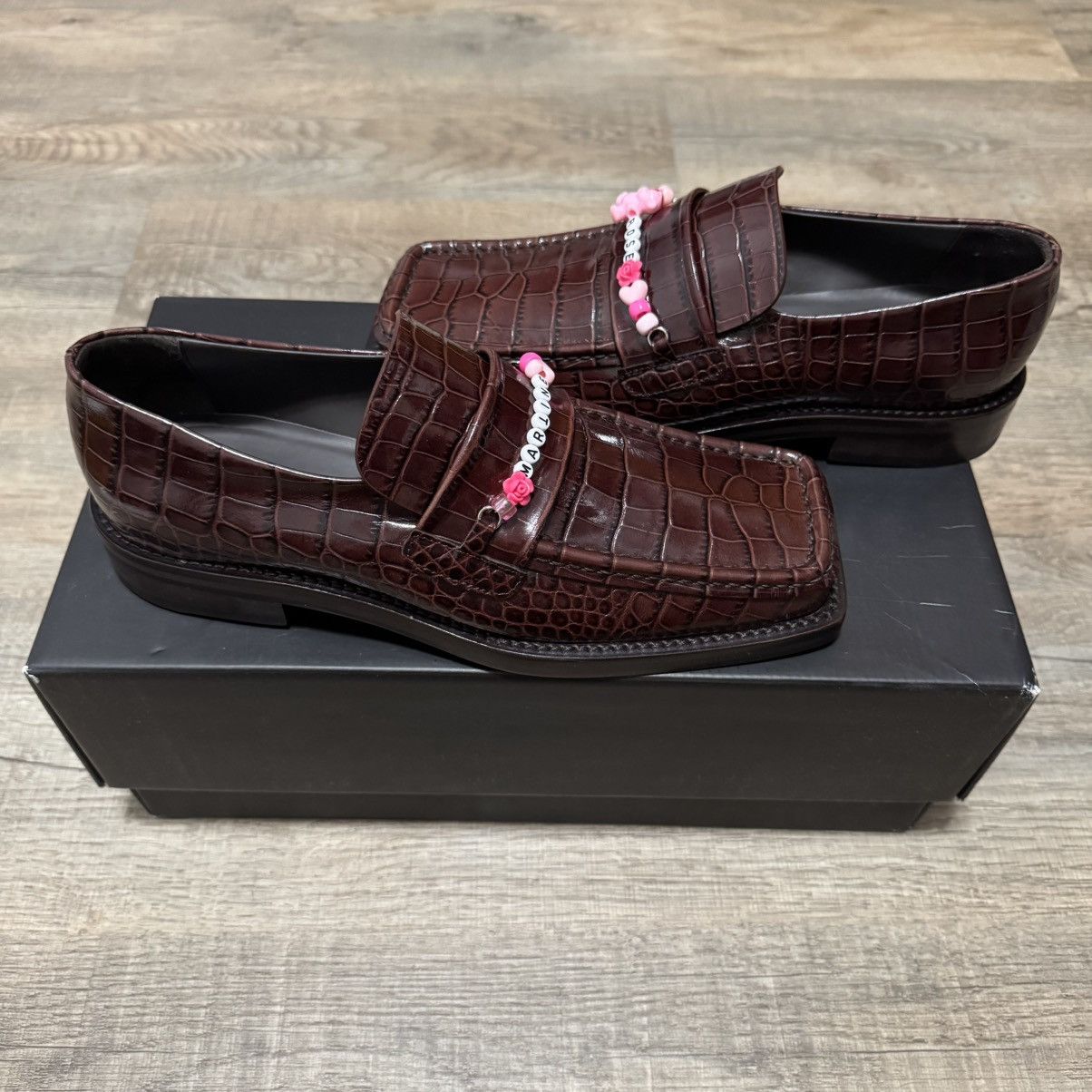 Martine Rose Martine Rose Beaded Square Toe Loafer Brown Size US 8 / EU 41 - 1 Thumbnail