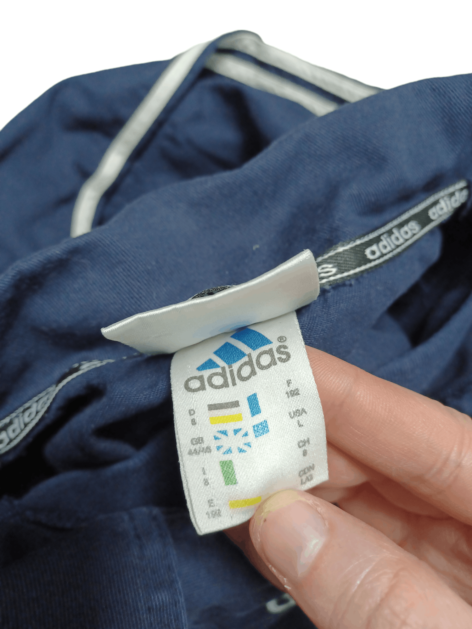 Adidas V-NECK BIGLOGO ADIDAS 90S VINTAGE OVERSIZE SWEATSHIRT Size US L / EU 52-54 / 3 - 5 Thumbnail