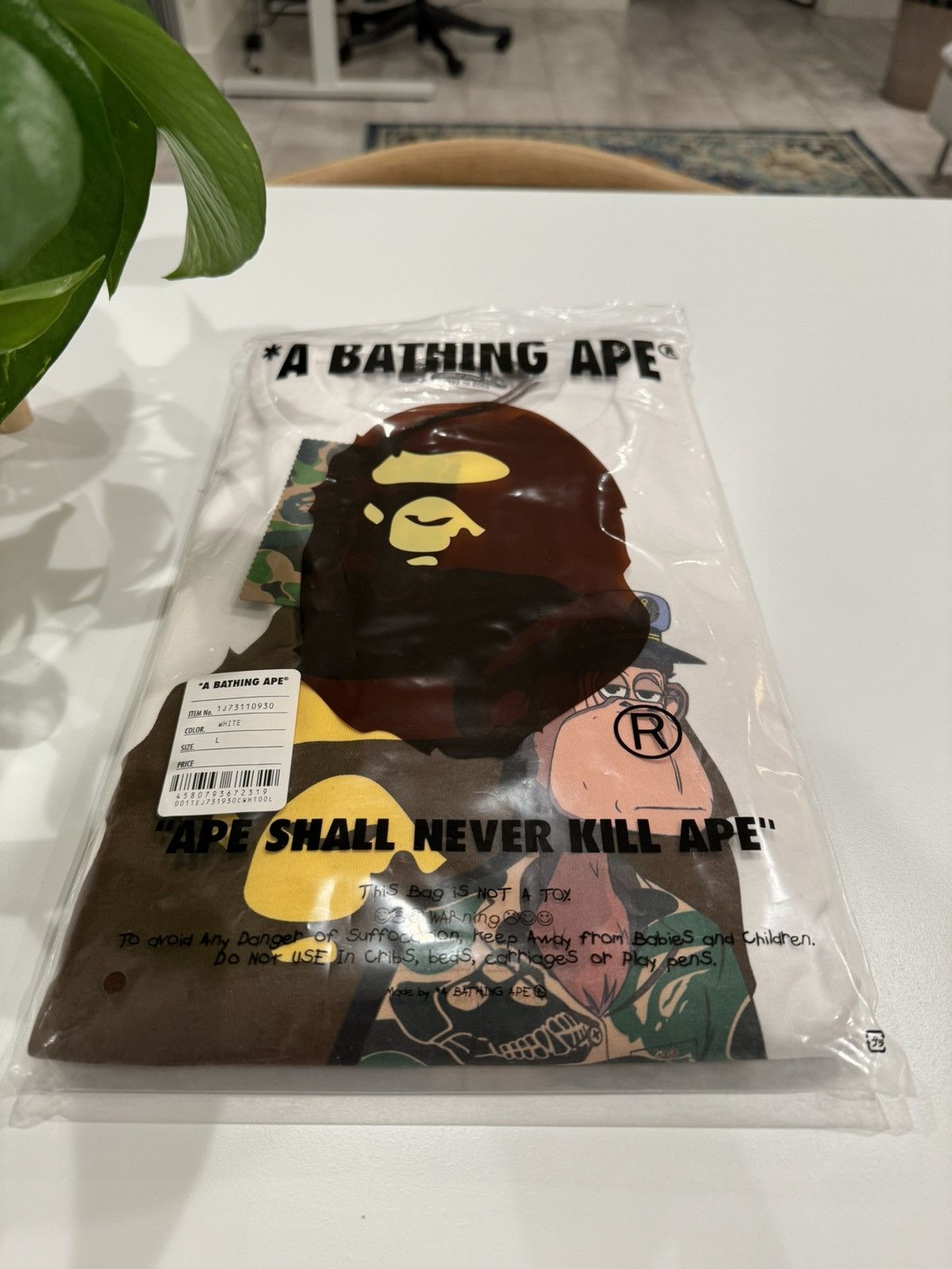 Bape BAPE x BAYC CURTIS TEE Size US L / EU 52-54 / 3 - 2 Thumbnail