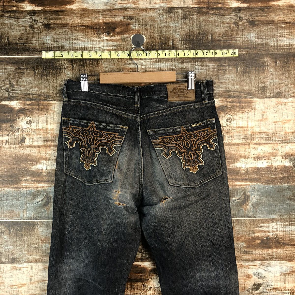 Dickies Dickies vintage Black Denim Pants #A2091 Size US 31 - 17 Thumbnail