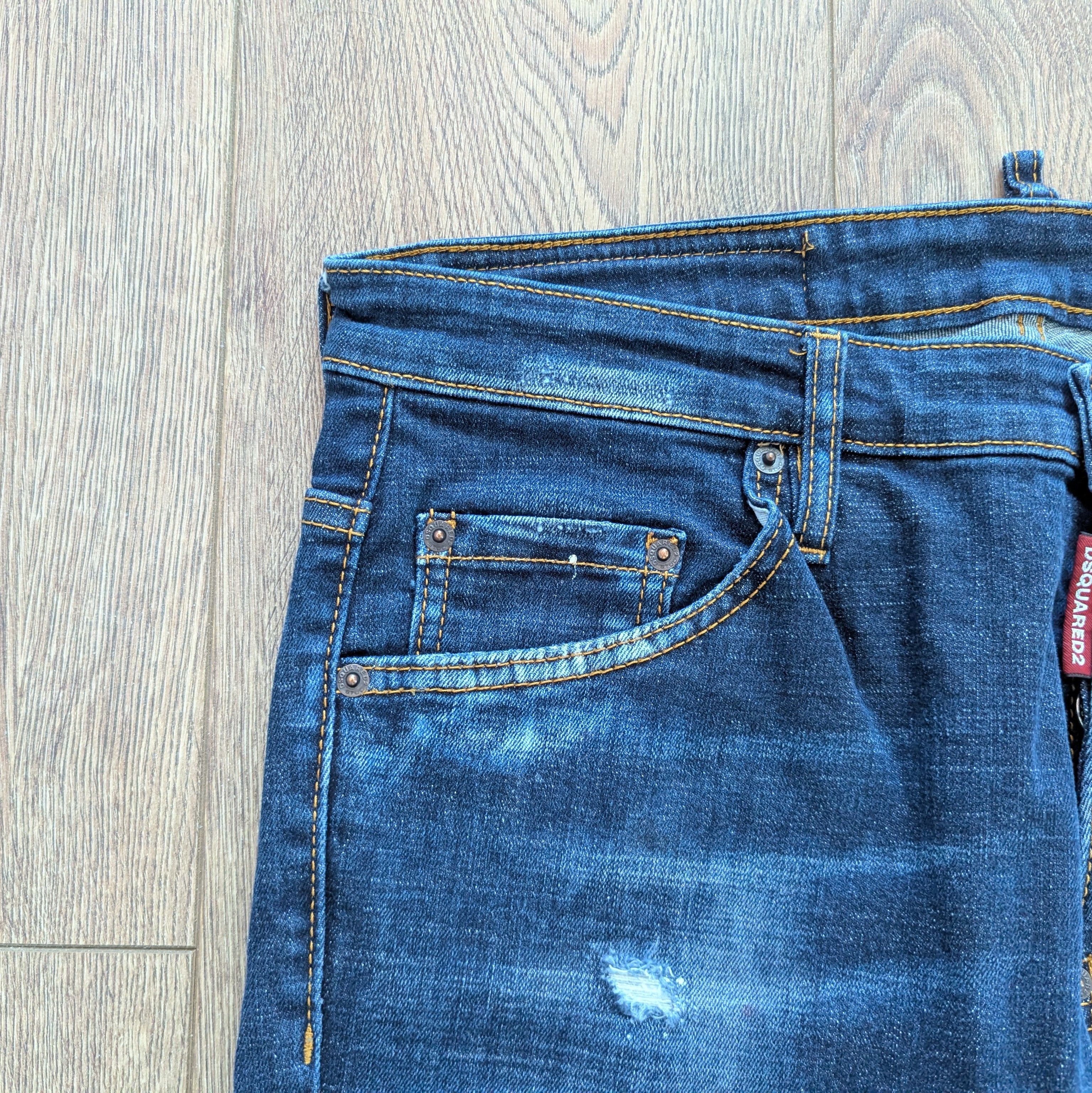 Dsquared2 DSQUARED2 Tidy Biker Jean Canadian Label Made In Italy Pants Size US 34 / EU 50 - 24 Thumbnail