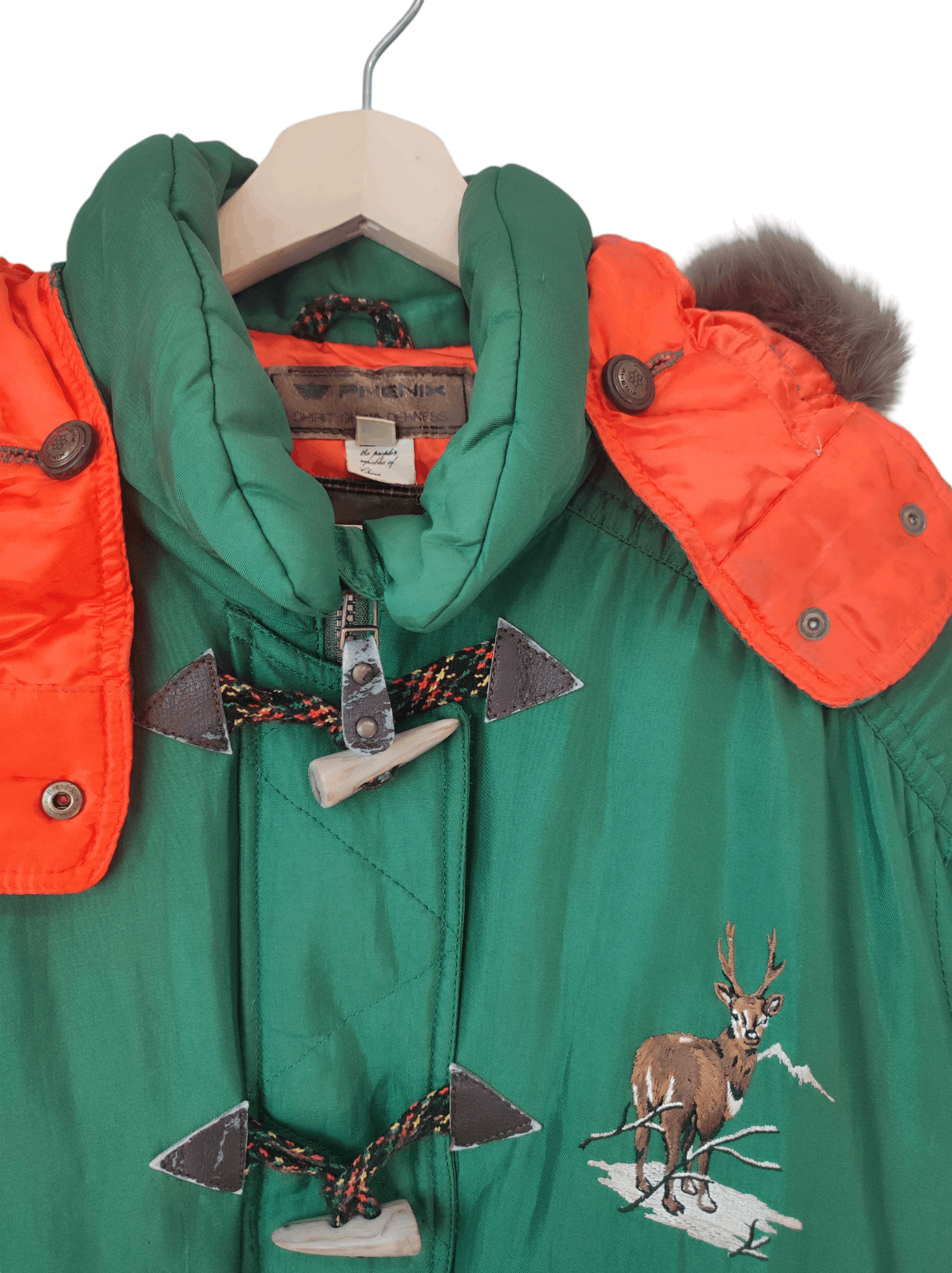 If Six Was Nine × Le Grande Bleu (L.G.B.) × Vintage Phenix Ski Wear Snow Winter Phenix Spirit of wilderness Deer Size US L / EU 52-54 / 3 - 6 Thumbnail