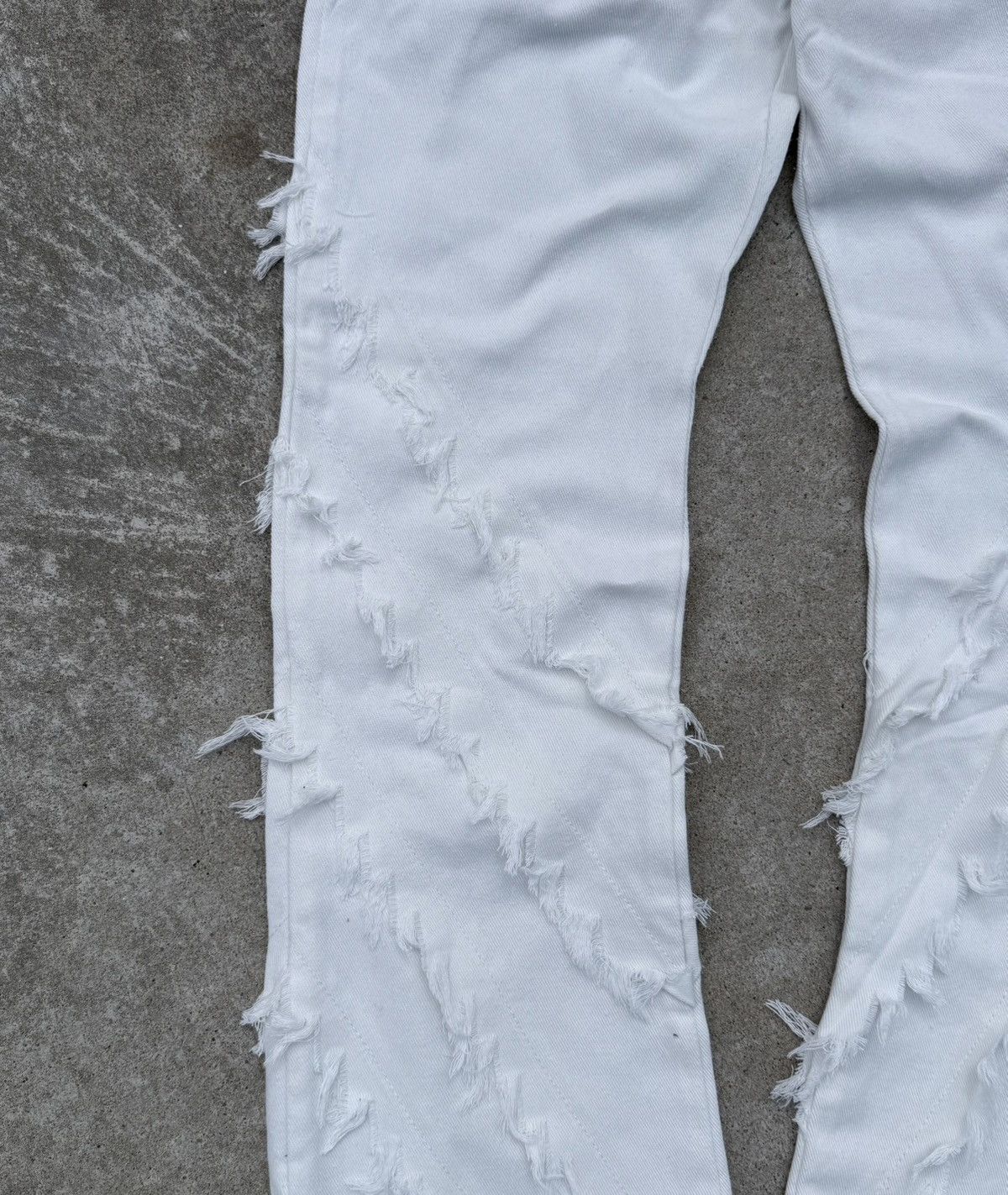 Other Vintage Y2K avantgarde opium flared light jeans Size US 30 / EU 46 - 4 Thumbnail