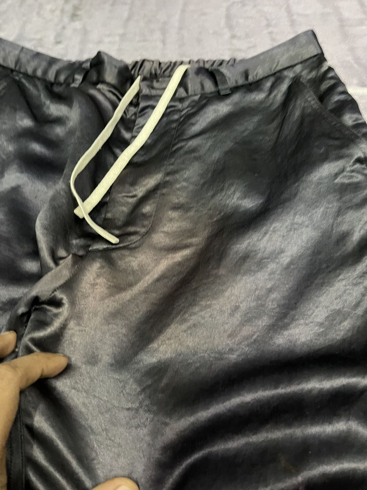 Gucci GUCCI SILK SIDE STRIPES FADED PANTS RARE Size US 29 - 5 Thumbnail