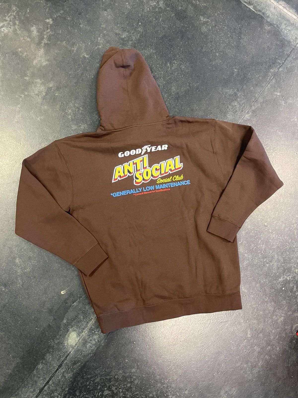 Anti Social Social Club Anti Social X Goodyear Hoodie Size US XL / EU 56 / 4 - 1 Thumbnail