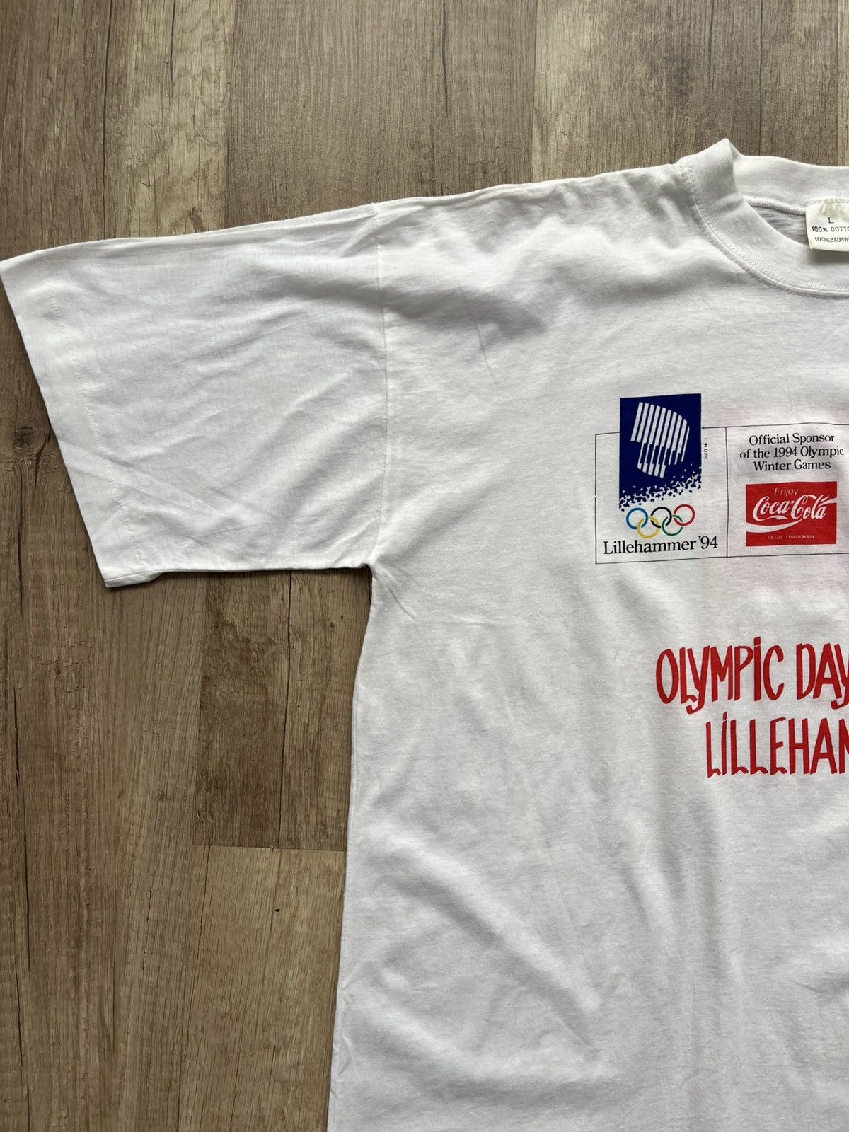 Asics × Vintage Asics 90's Vintage Olympic Day Run Lillehammer Sport Size L Size US L / EU 52-54 / 3 - 3 Thumbnail
