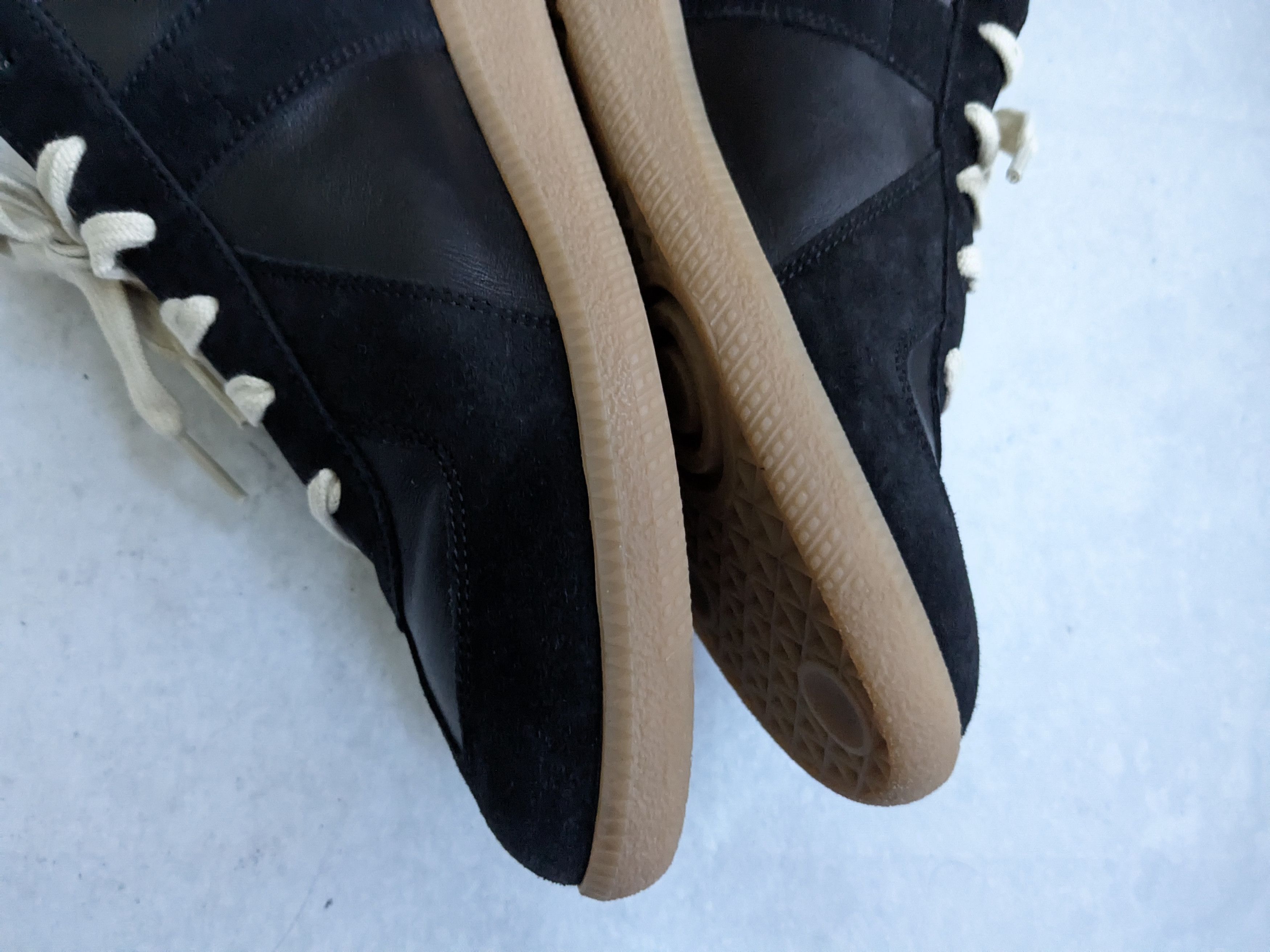 Maison Margiela Maison Margiela Replica GAT Black 11 44 Low Tops Gum Size US 11 / EU 44 - 10 Thumbnail