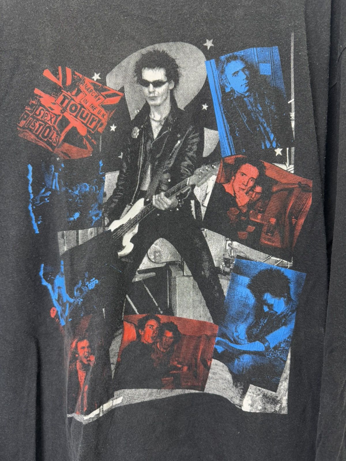 Band Tees × Vintage Vintage Sex Pistols 90s 00s Punk Band Longsleeve T-shirt Size US L / EU 52-54 / 3 - 4 Thumbnail