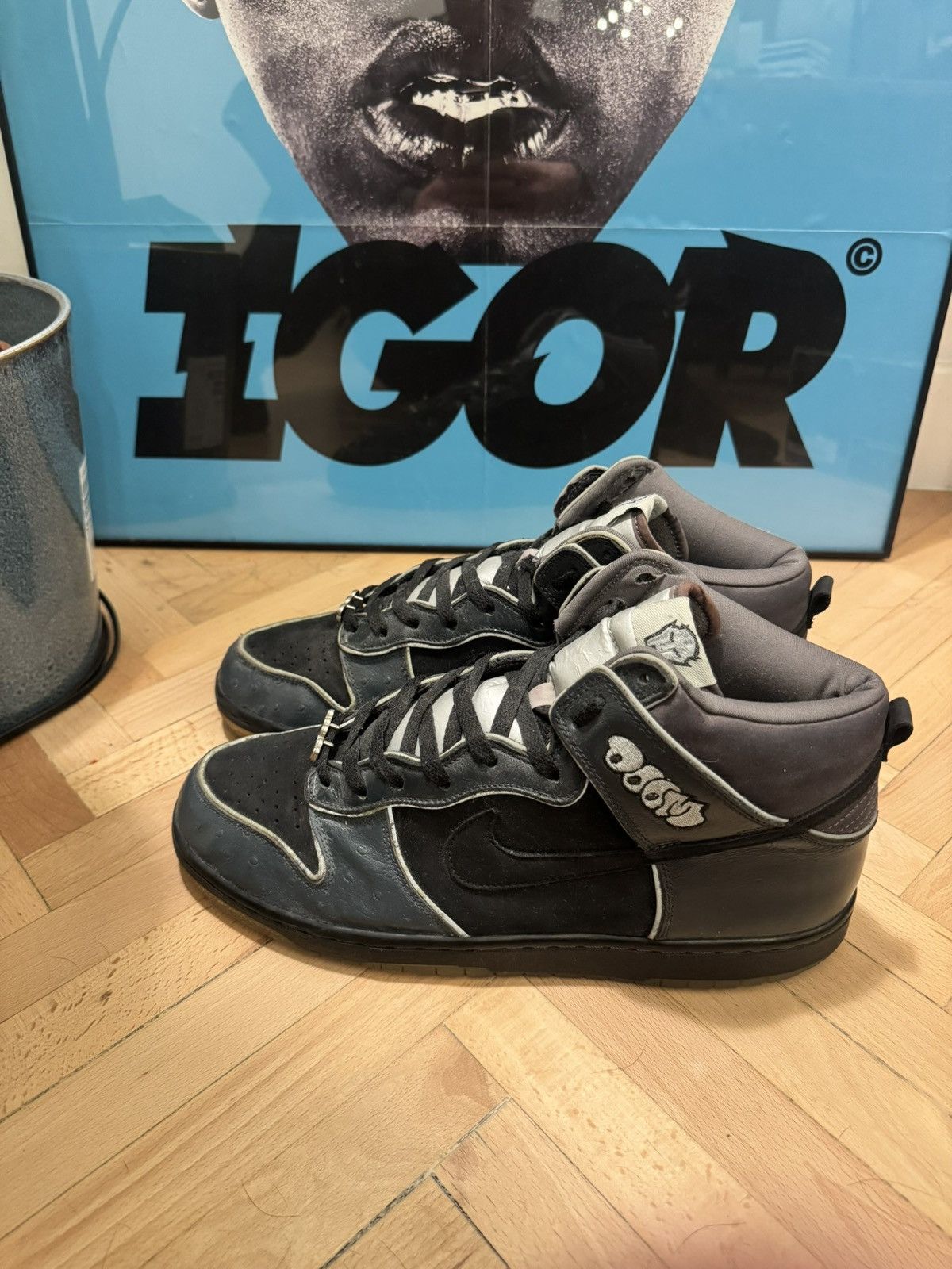 Nike Nike SB Dunk High MF DOOM Size US 12 / EU 45 - 2 Thumbnail