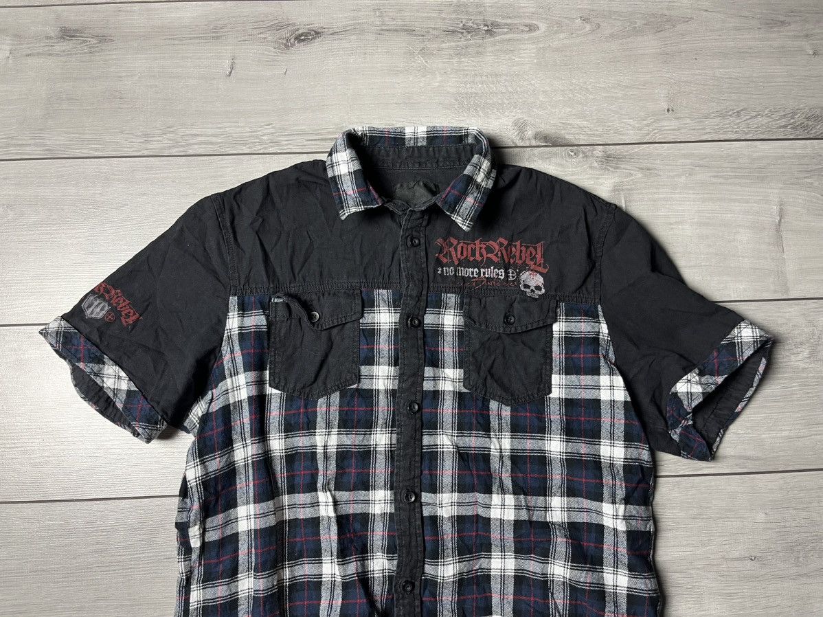 Band Tees Rock Rebel shirt short sleeve rock band size XLarge Size US XL / EU 56 / 4 - 3 Thumbnail