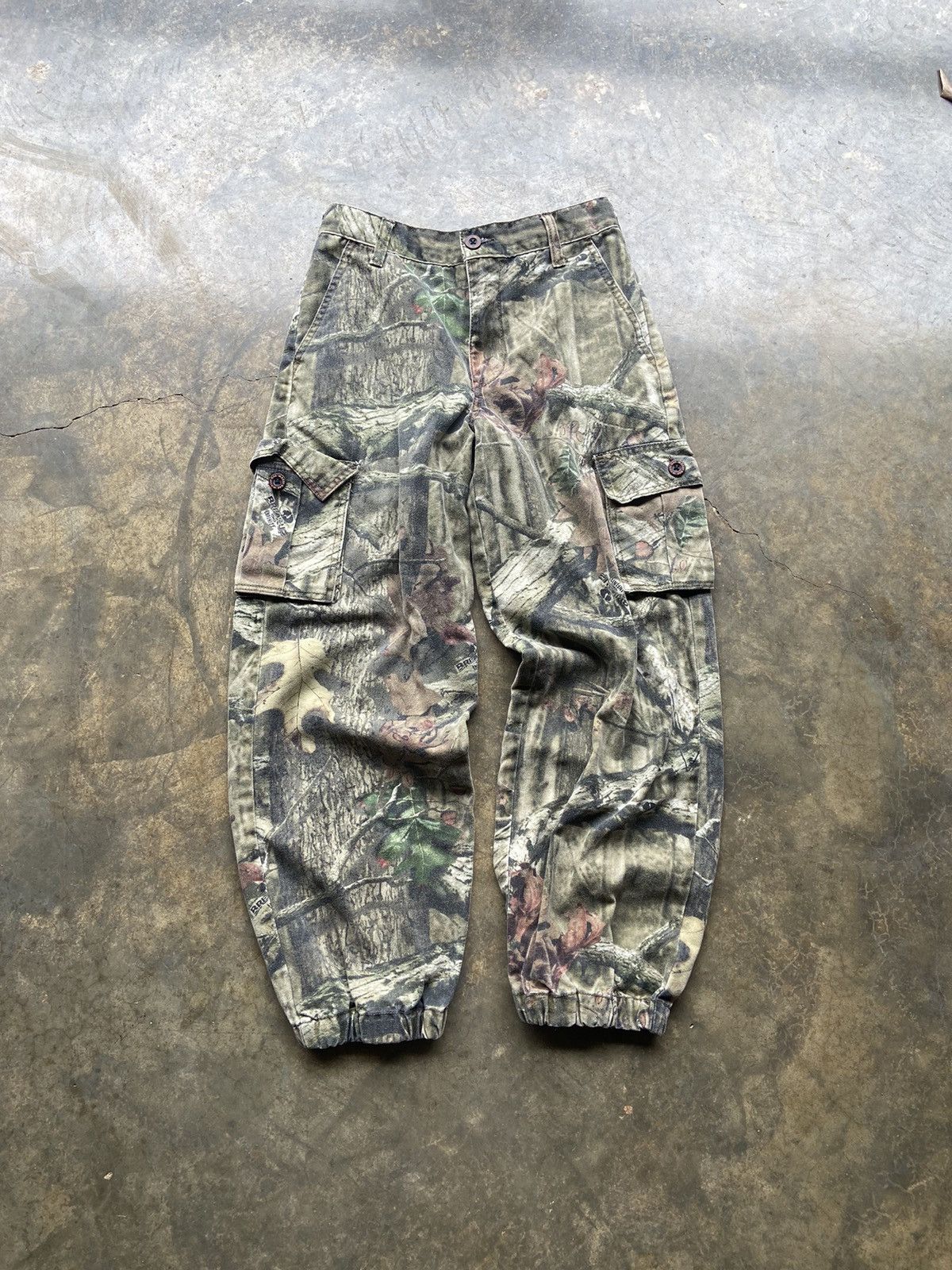 Carhartt Crazy Vintage Baggy Y2K Mossy Oaks Cargo Pants 26x26 Size US 26 / EU 42 - 3 Thumbnail