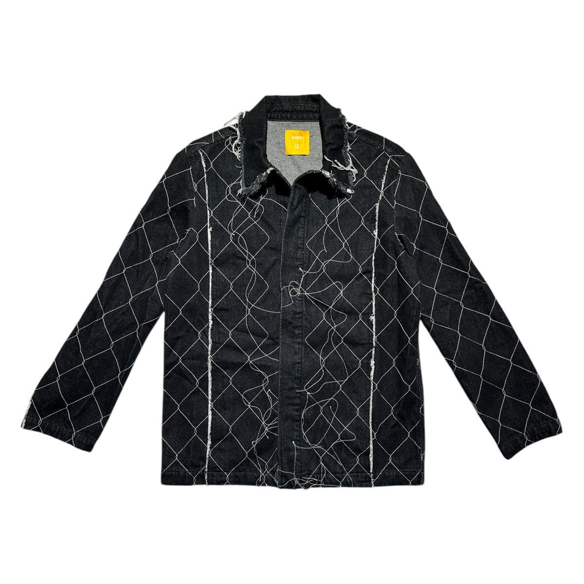 AIREI $1,700 Exposed chain link stitch trucker jacket Size US L / EU 52-54 / 3 - 1 Thumbnail