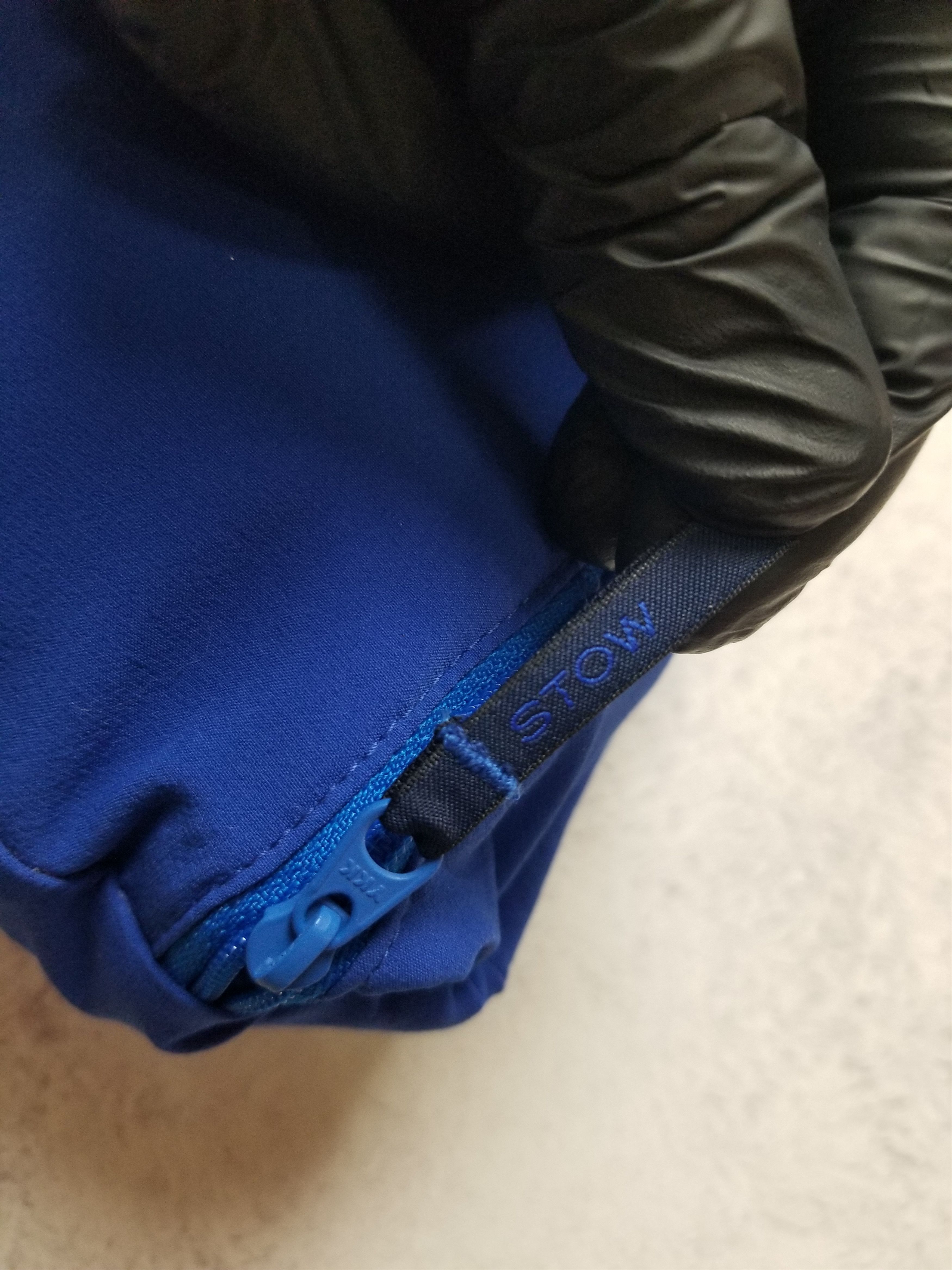 Mountain Equipment Company Mountain Hardwear Lightweight Blue Softshell Packable Jacket Size US L / EU 52-54 / 3 - 15 Thumbnail