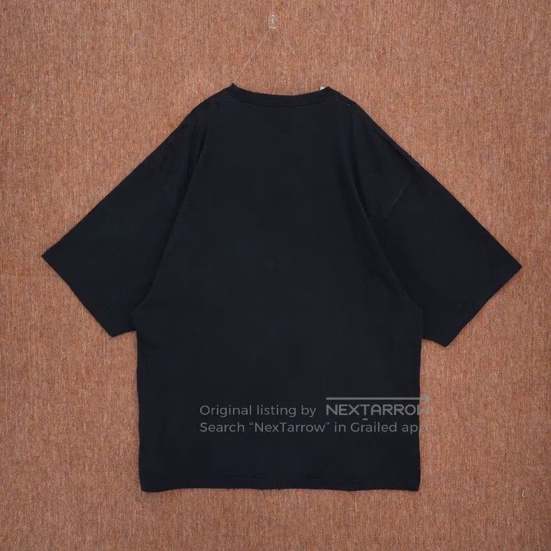 Balenciaga Balenciaga FREE Letter Black Destroyed Short Sleeve Size US M / EU 48-50 / 2 - 2 Thumbnail