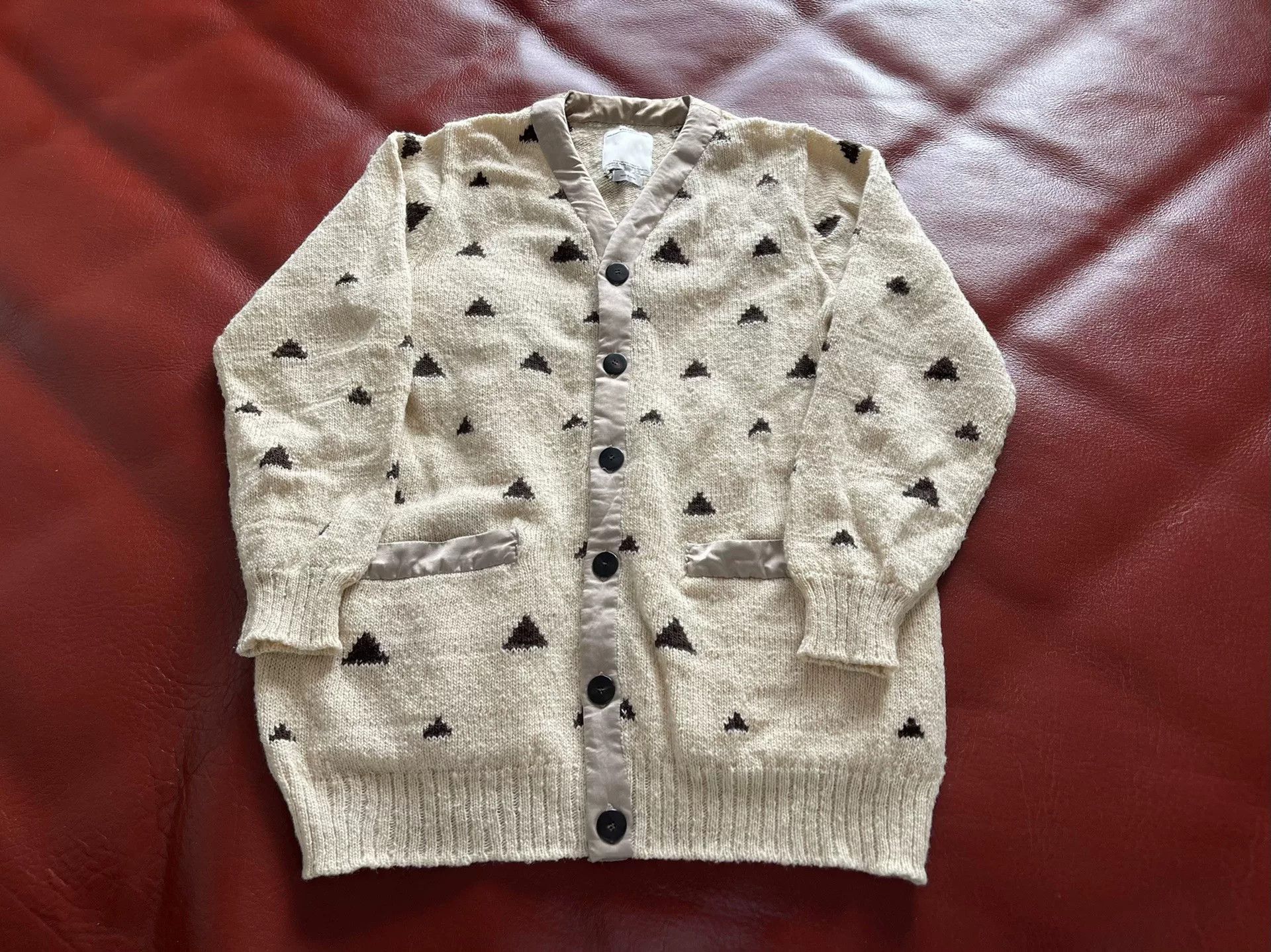 Visvim VISVIM SELMER LONG TRIANGLE CARDIGAN Size US S / EU 44-46 / 1 - 1 Thumbnail