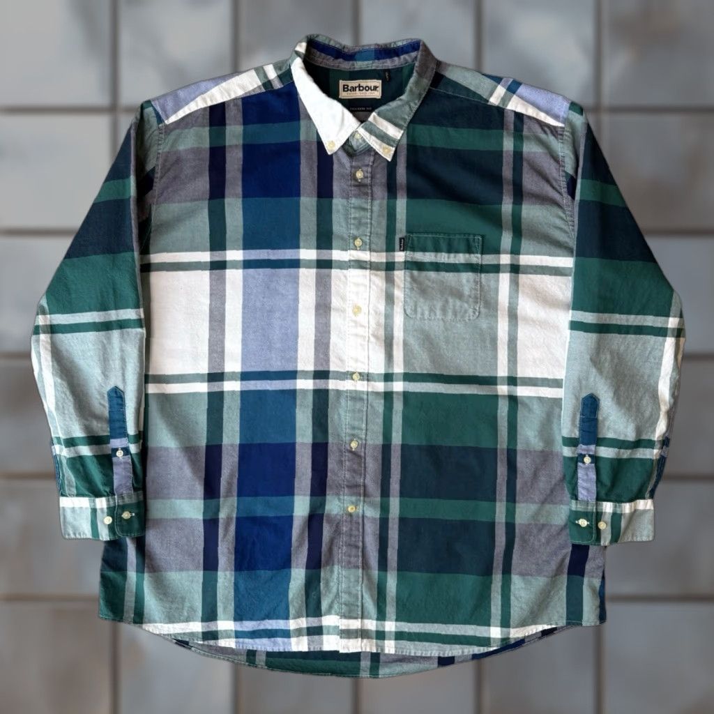 Barbour Barbour Shirt 2XL Multicolor Highland 2 Check Button Up New York Minimalist Shirt Mens Size US XXL / EU 58 / 5 - 1 Thumbnail