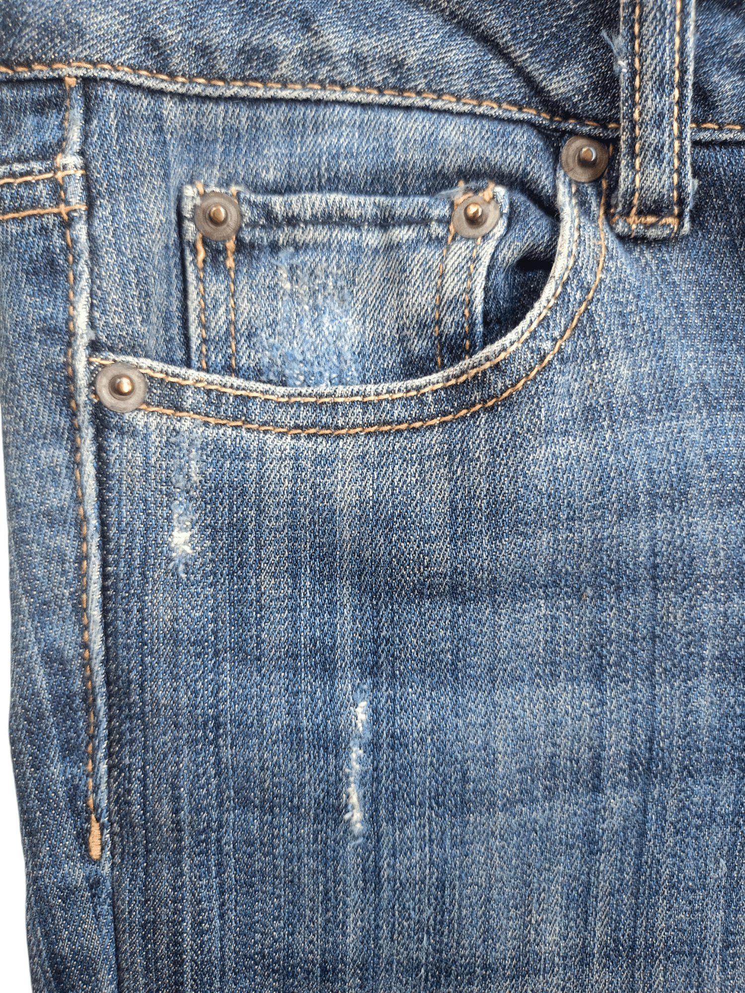 Forever 21 × Vintage XXL FOREVER 21 Boot Cut Distressed Vintage Streetwear Jeans Size 27" / US 4 / IT 40 - 11 Thumbnail