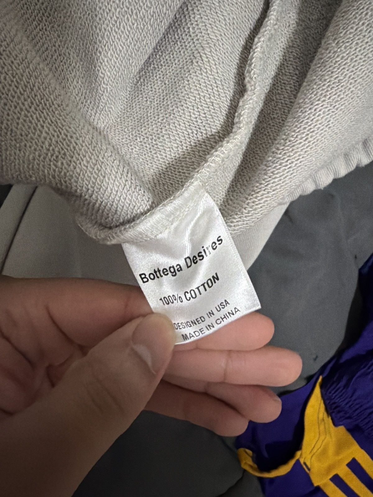 Bottega Desires Bottega Desires Tech Sweatpants - Grey XXL Size US 38 / EU 54 - 5 Thumbnail