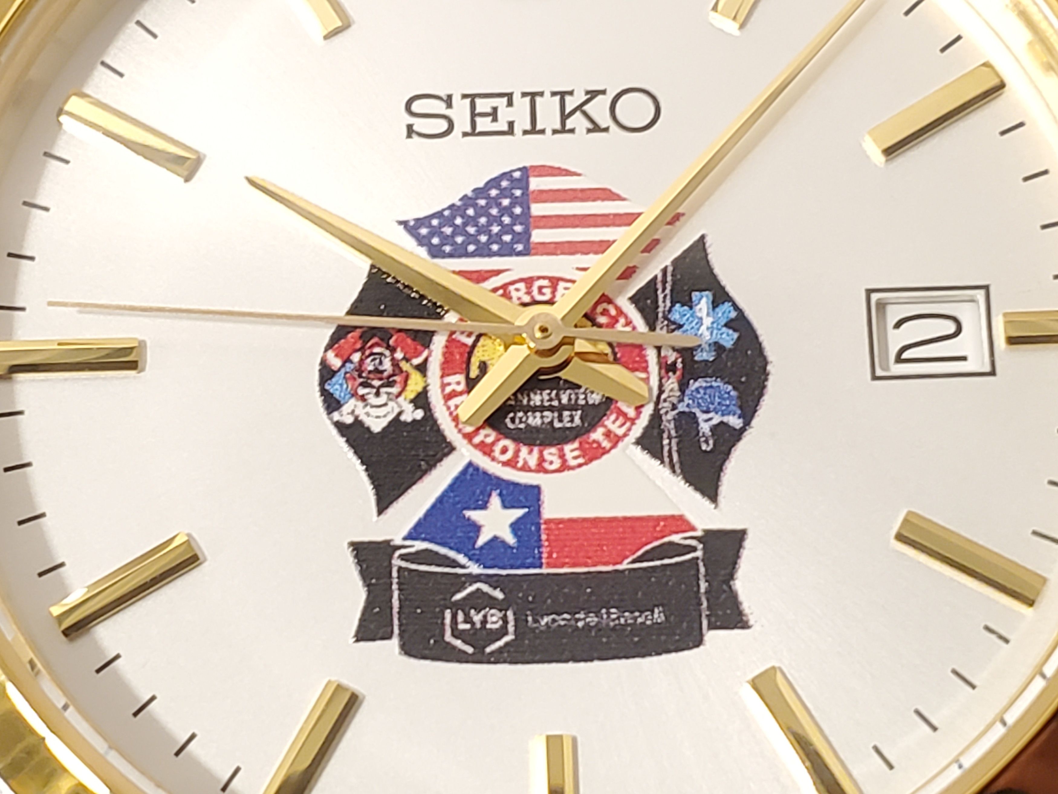 Seiko Seiko Men Date Stainless Steel Watch Silver Dial WR 50M Size 40 - 3 Thumbnail
