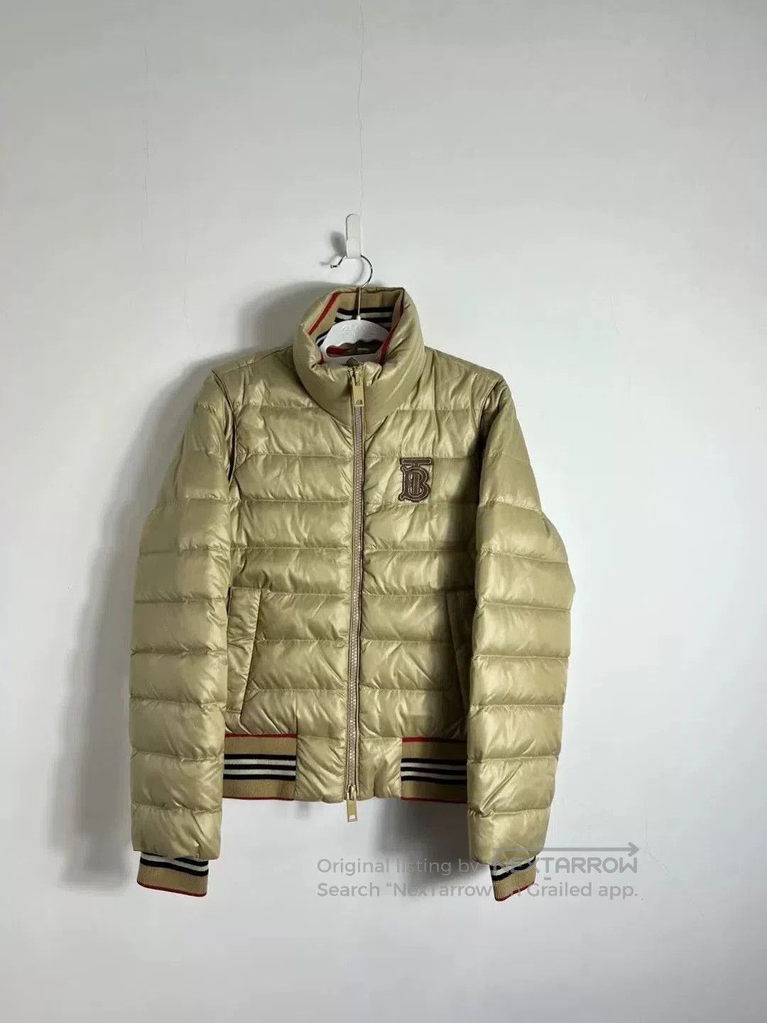Burberry Burberry TB Striped Down Baseball Jacket. Size US S / EU 44-46 / 1 - 1 Thumbnail