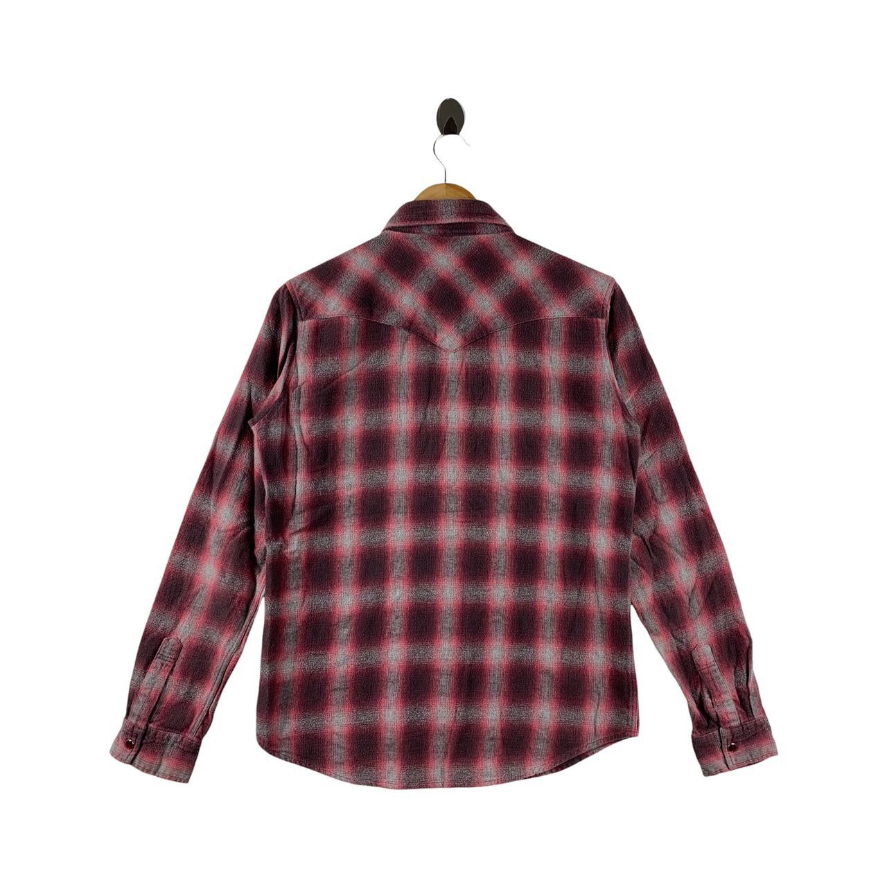Japanese Brand × Vanquish VANQUISH snapbutton checkered button up shirt Size US M / EU 48-50 / 2 - 4 Thumbnail