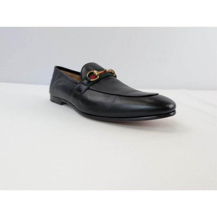 Gucci o1rshd1 Gnello Plonge Leather Loafer Boots in Nero Size US 11.5 / EU 44-45 - 2 Thumbnail