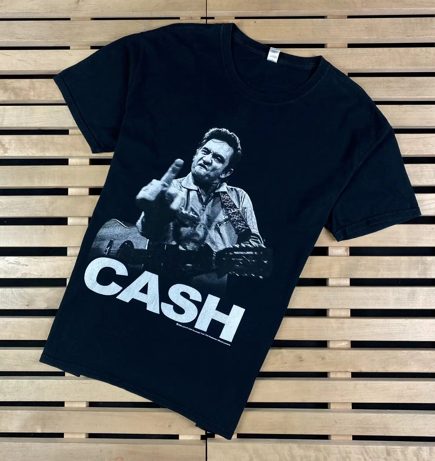 Band Tees Mens Vintage T Shirt Johnny Cash Size L 2009 Size US L / EU 52-54 / 3 - 1 Thumbnail