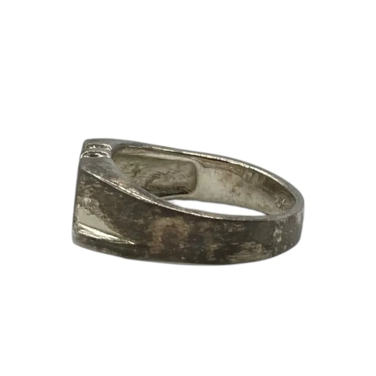 Maison Margiela .925 Silver Archive M Logo Ring Size ONE SIZE - 3 Thumbnail