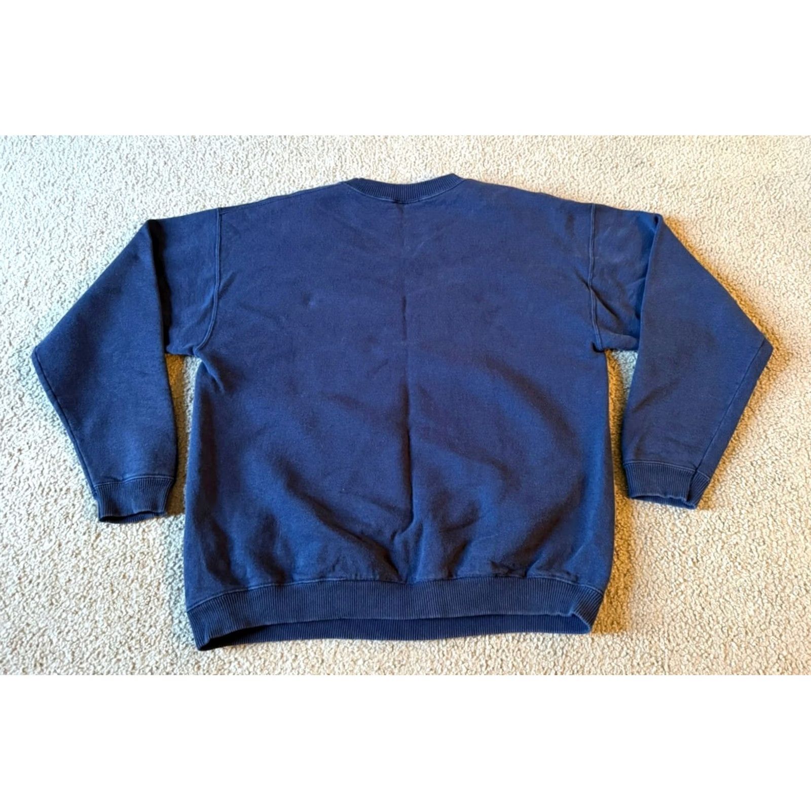 Vintage VTG SPAM Sweatshirt Men's Navy Blue Crew Neck XL Size US XL / EU 56 / 4 - 2 Thumbnail
