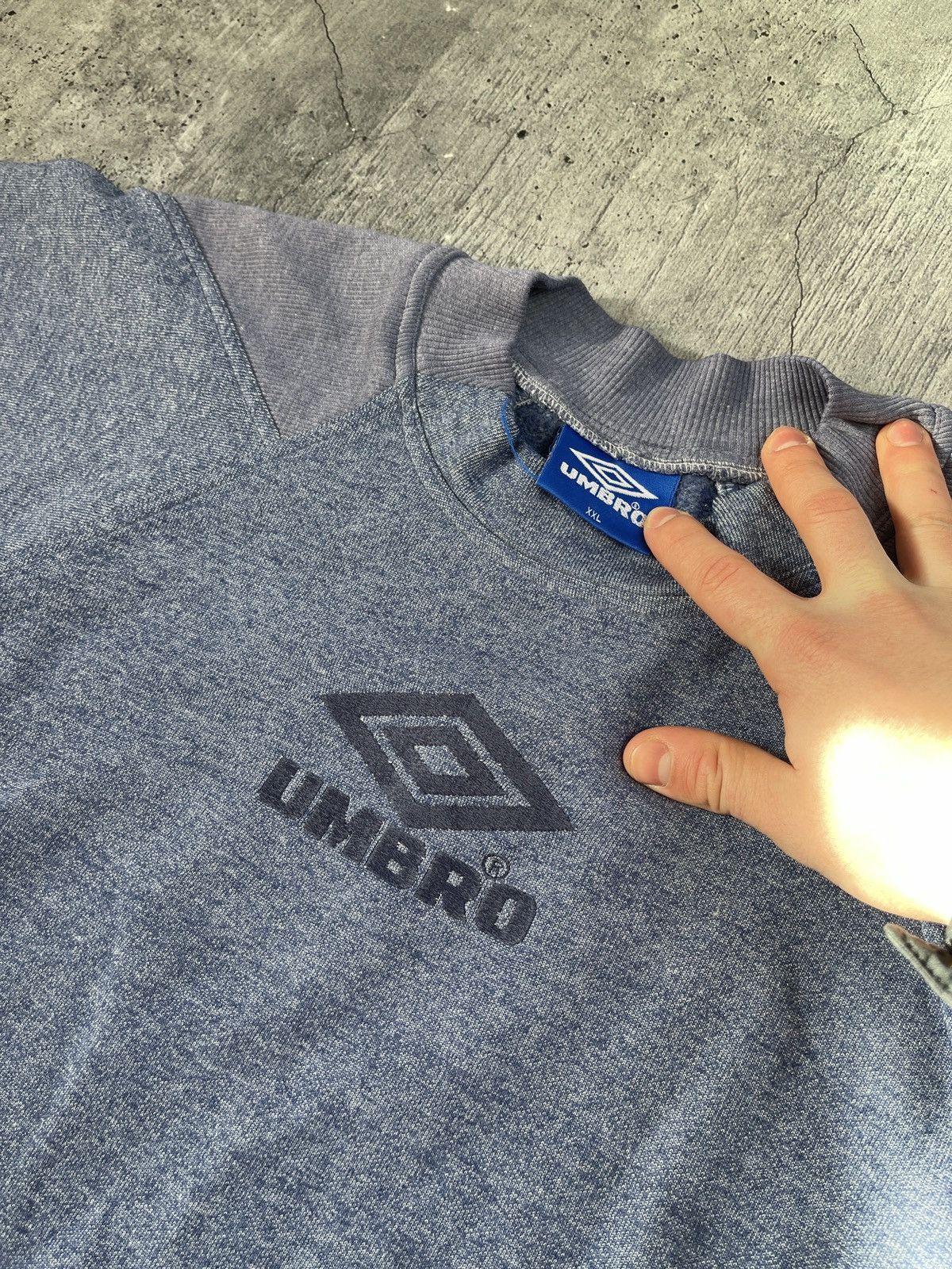 Hysteric Glamour × Umbro Vintage Faded And Distressed Umbro T-Shirt Size US XXL / EU 58 / 5 - 4 Thumbnail