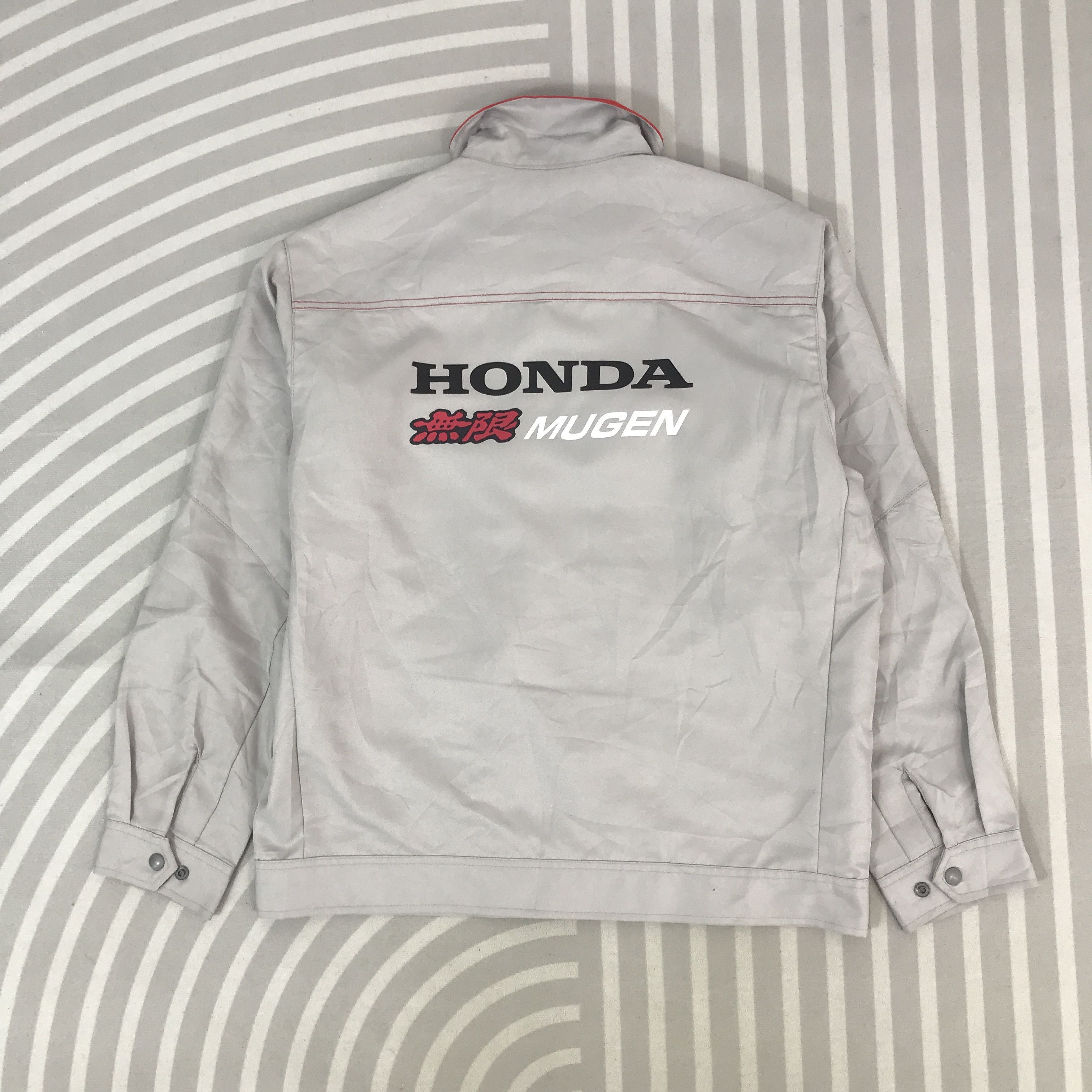 Honda Vintage Honda Mugen Racing Work uniform Japan custom Jacket Size US L / EU 52-54 / 3 - 1 Thumbnail