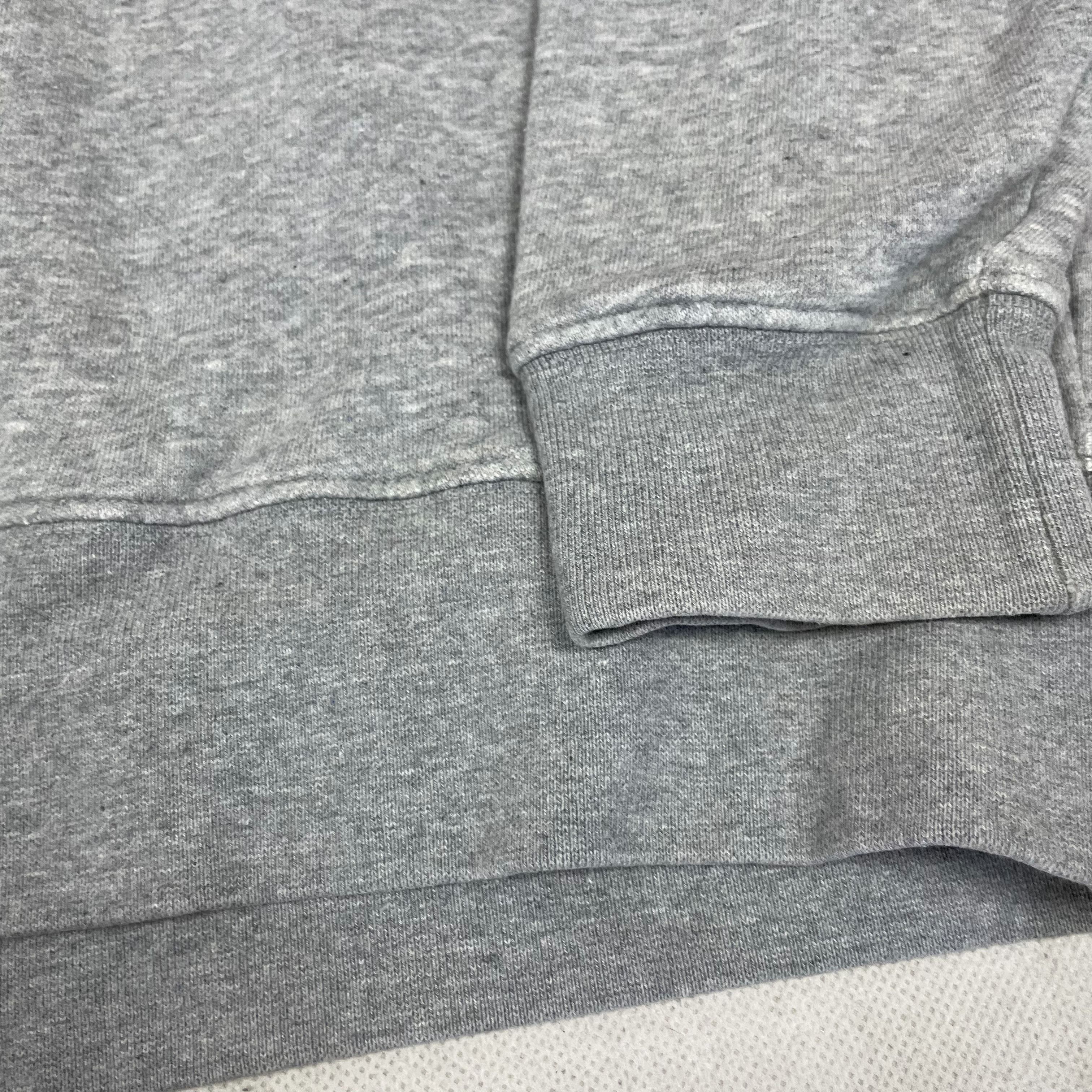 Nike Nike Men's Heather Gray Cotton Swoosh Pullover Hoodie Small Size US S / EU 44-46 / 1 - 5 Thumbnail