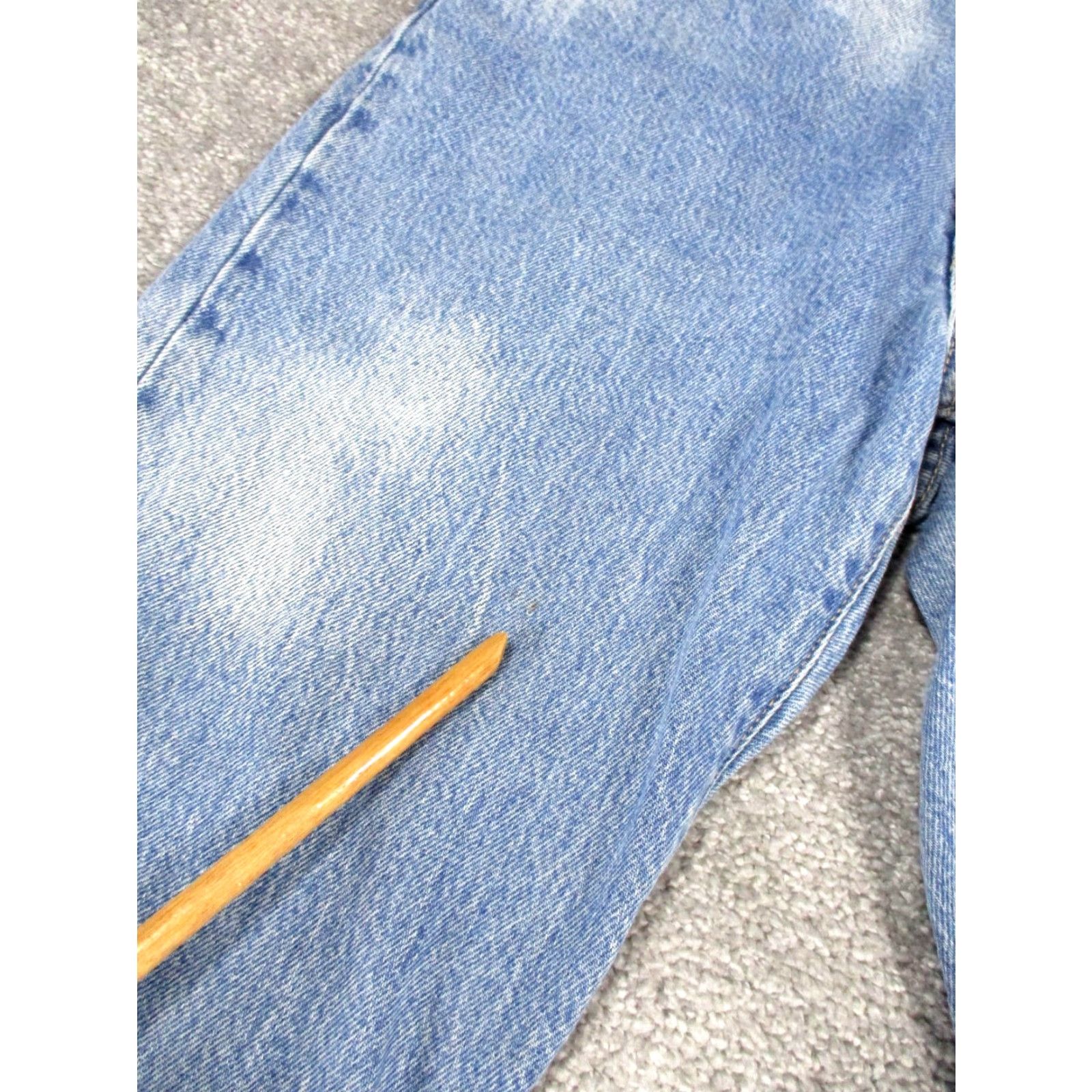 Levi's Levi's 501 Jeans Womens 29 Light Blue Denim Button Fly High Rise Straight Pants Shirt? Size 29" - 2 Thumbnail