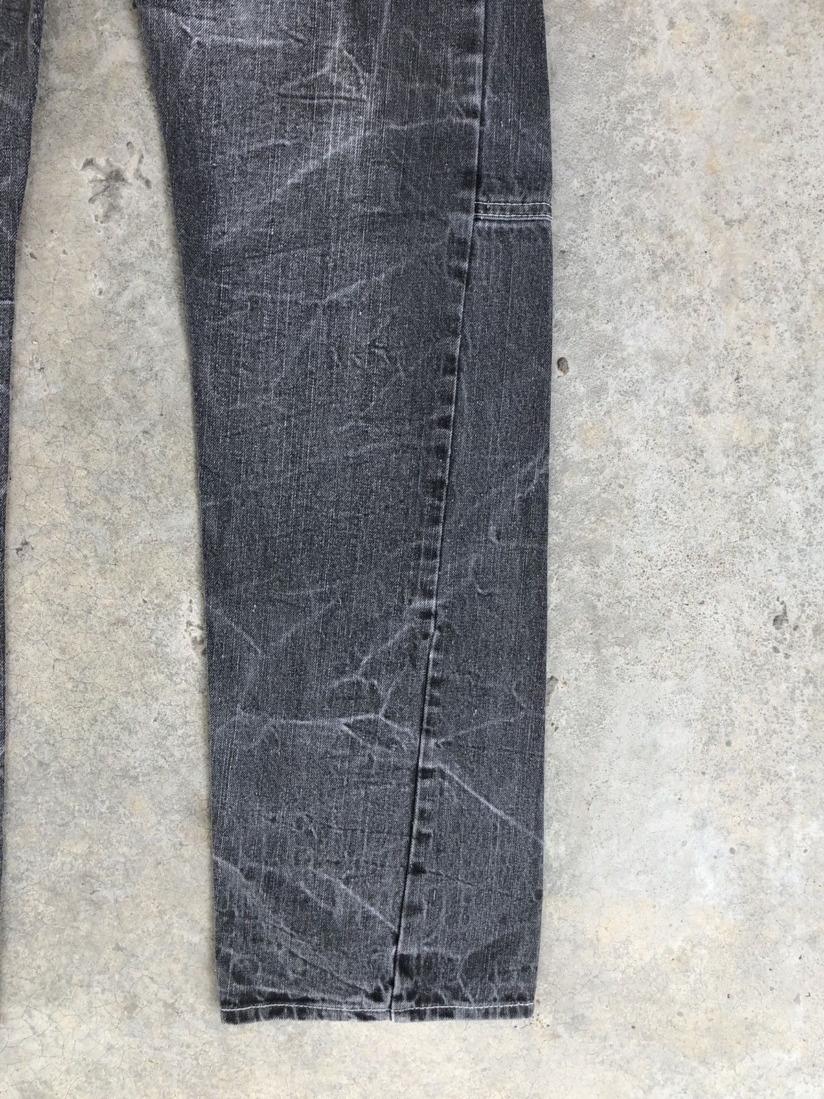 Hysteric Glamour Japanese Memory Special Double Waist Distressed Jeans Size US 31 - 7 Thumbnail
