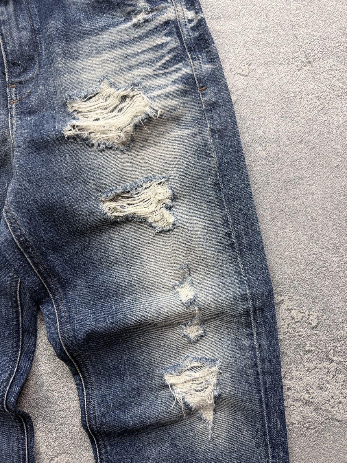 Diesel Vintage Diesel Jeans Flared Wide Japanese Y2K Faded Distress Size US 26 / EU 42 - 4 Thumbnail