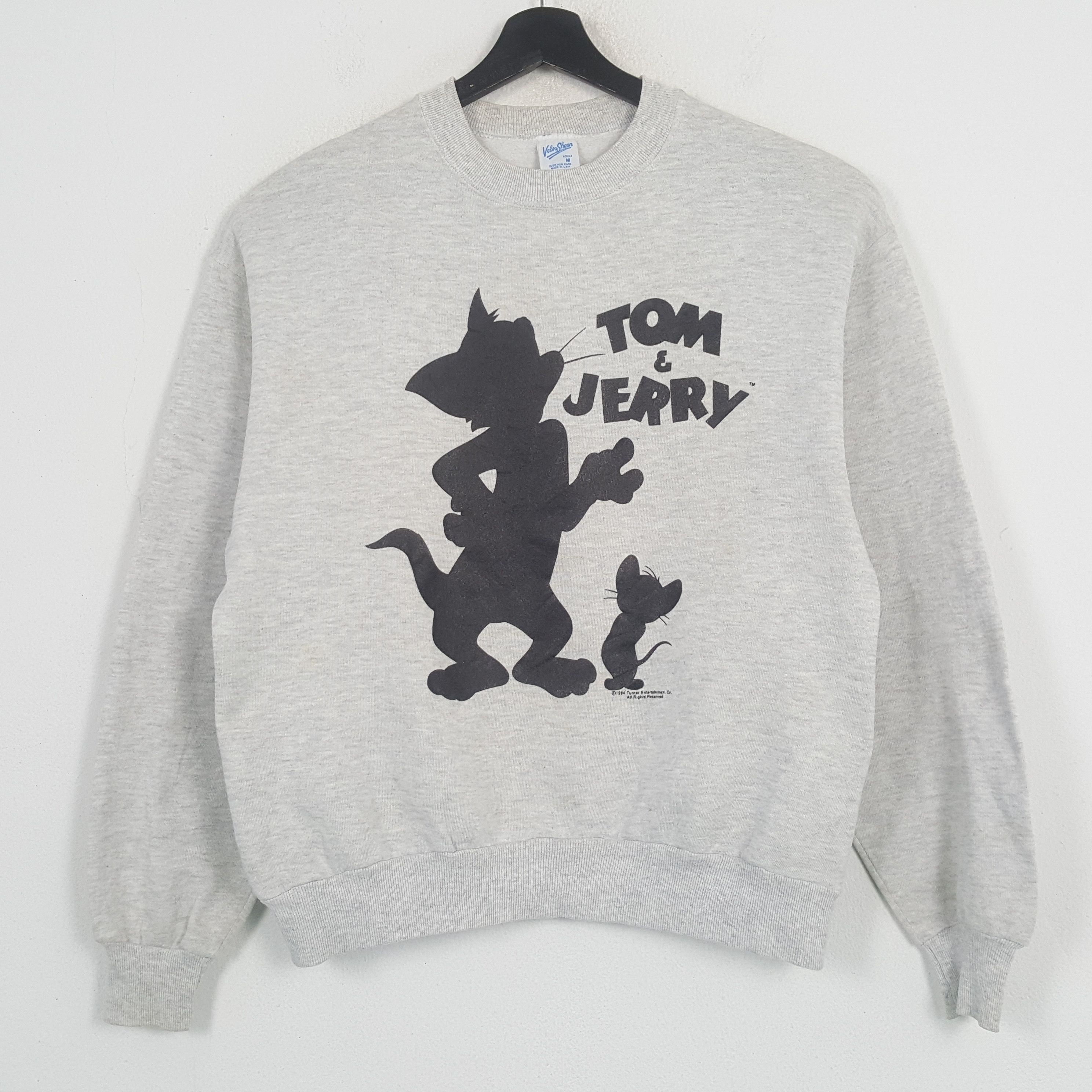 Velva Sheen Tom & Jerry Cartoon Vintage VELVA SHEEN Sweatshirt C291N12 Size US M / EU 48-50 / 2 - 1 Thumbnail