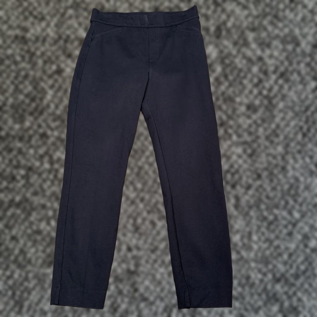 Spanx SPANX The Perfect Pant Ankle Medium Back Seam Skinny Ponte 20251R Black Women Pants Slim Inseam 24 in Size 32" / US 10 / IT 46 - 1 Thumbnail