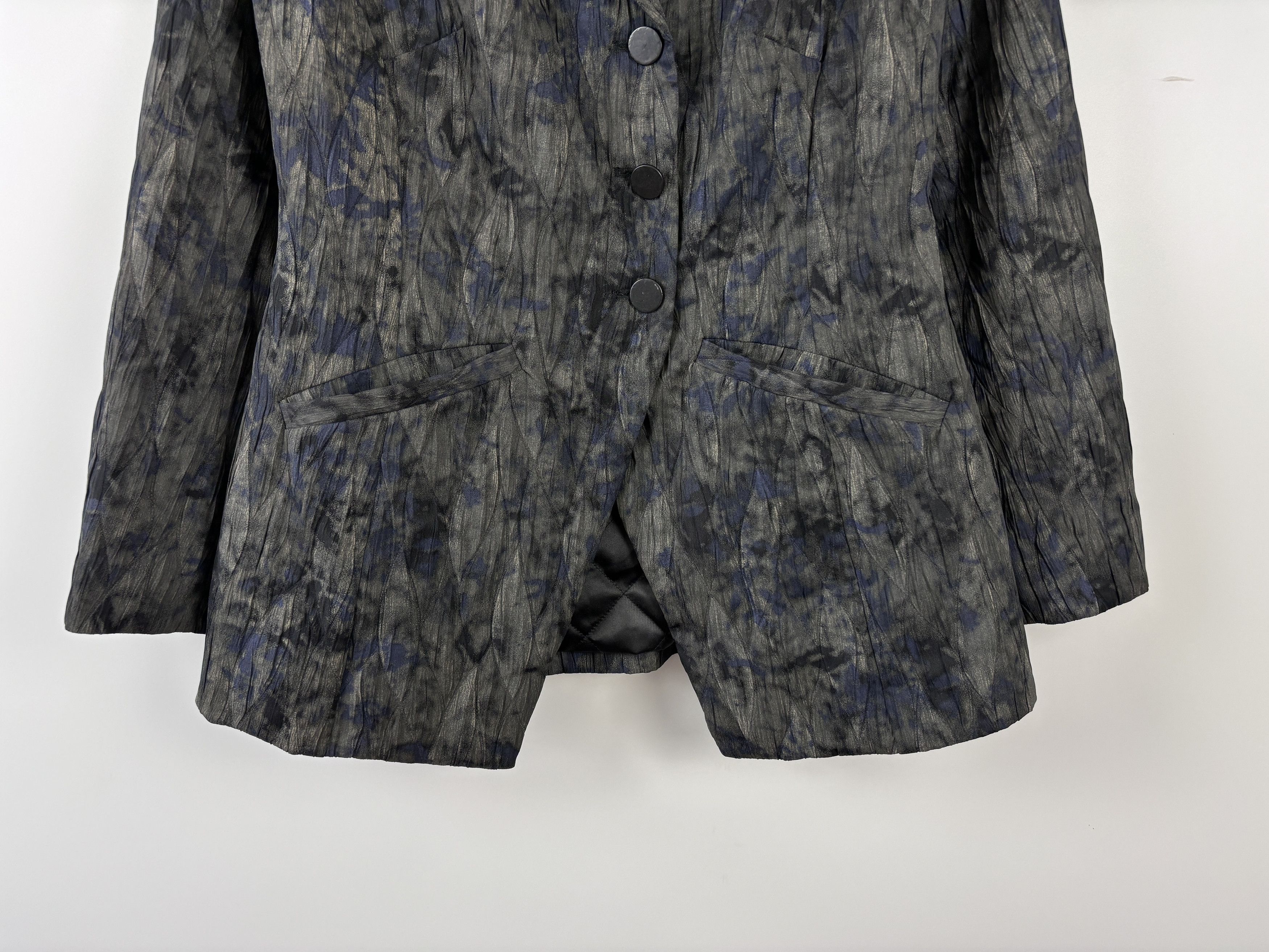 Designer Womens Bitte Kai Rand Blazer Jacket Gray Blue Size M Size M / US 6-8 / IT 42-44 - 3 Thumbnail
