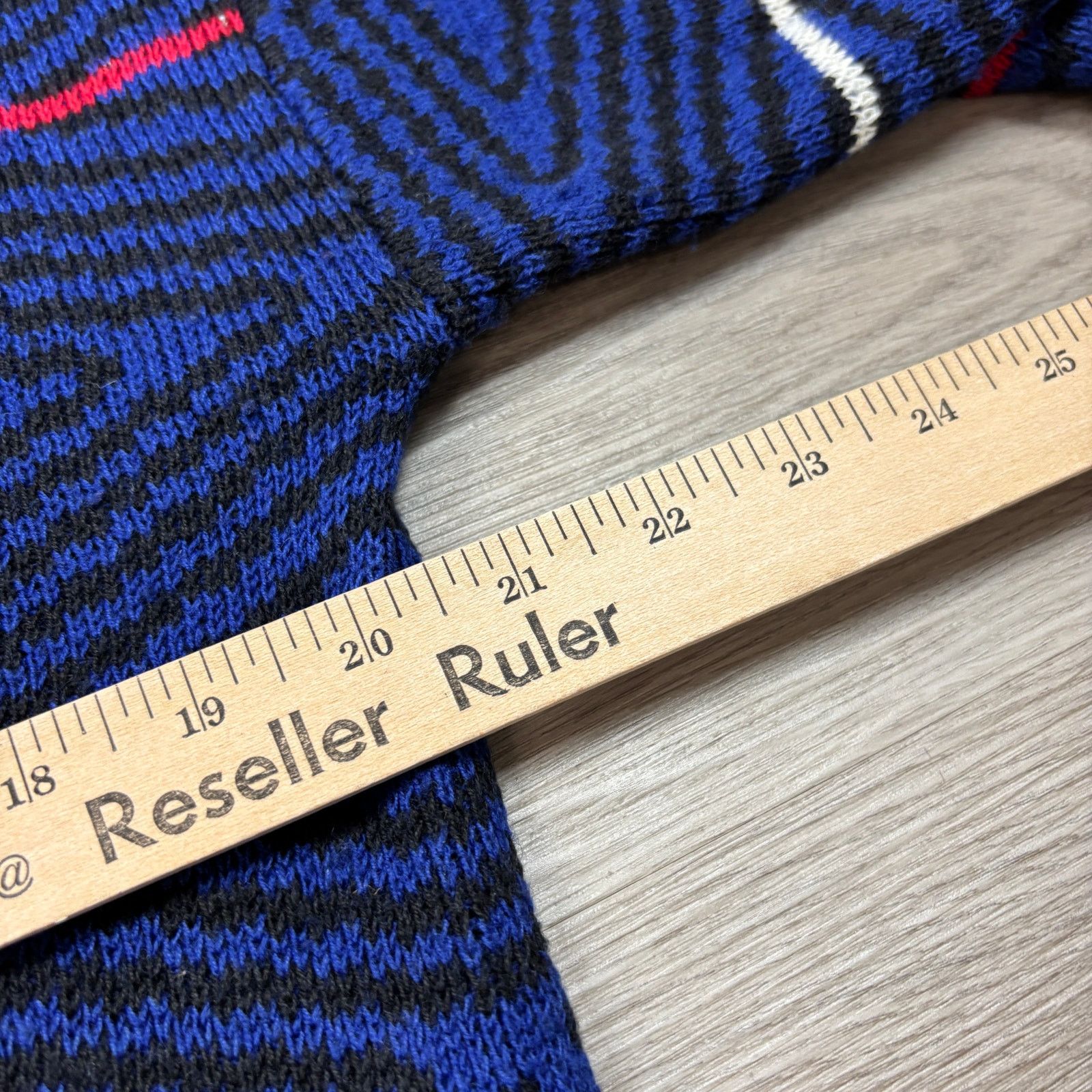 Vintage × Yves Saint Laurent VTG Yves Saint Laurent Wool 3D Stripe Sweater Men's Medium Size US M / EU 48-50 / 2 - 6 Thumbnail