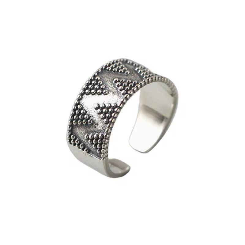 Jewelry 17mm Creative Dot Rings Size ONE SIZE - 6 Thumbnail