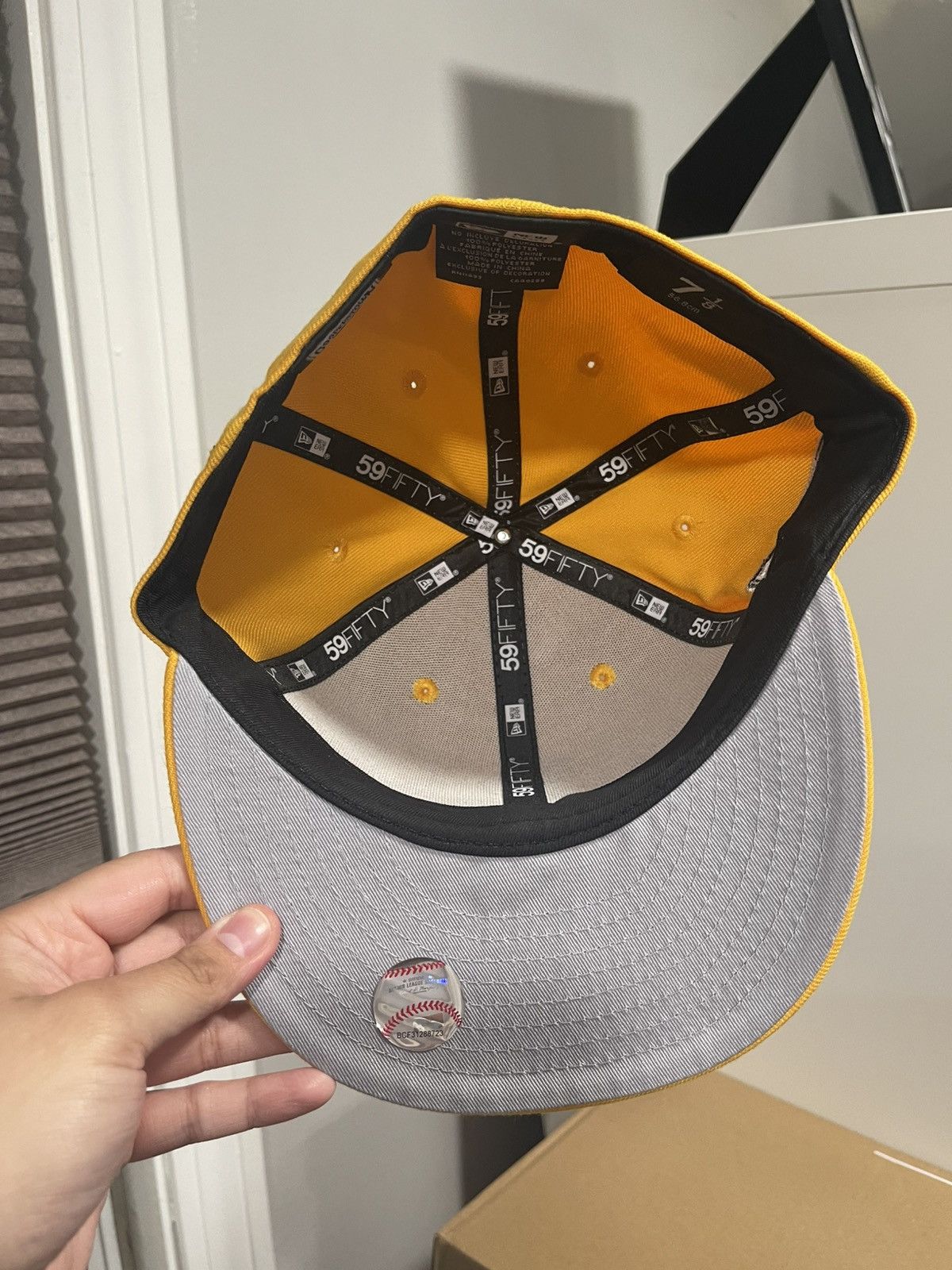 Hat Club Hat Club ‘Lemonade’ Boston Red Sox Fitted Size 7 1/8 Size ONE SIZE - 3 Thumbnail