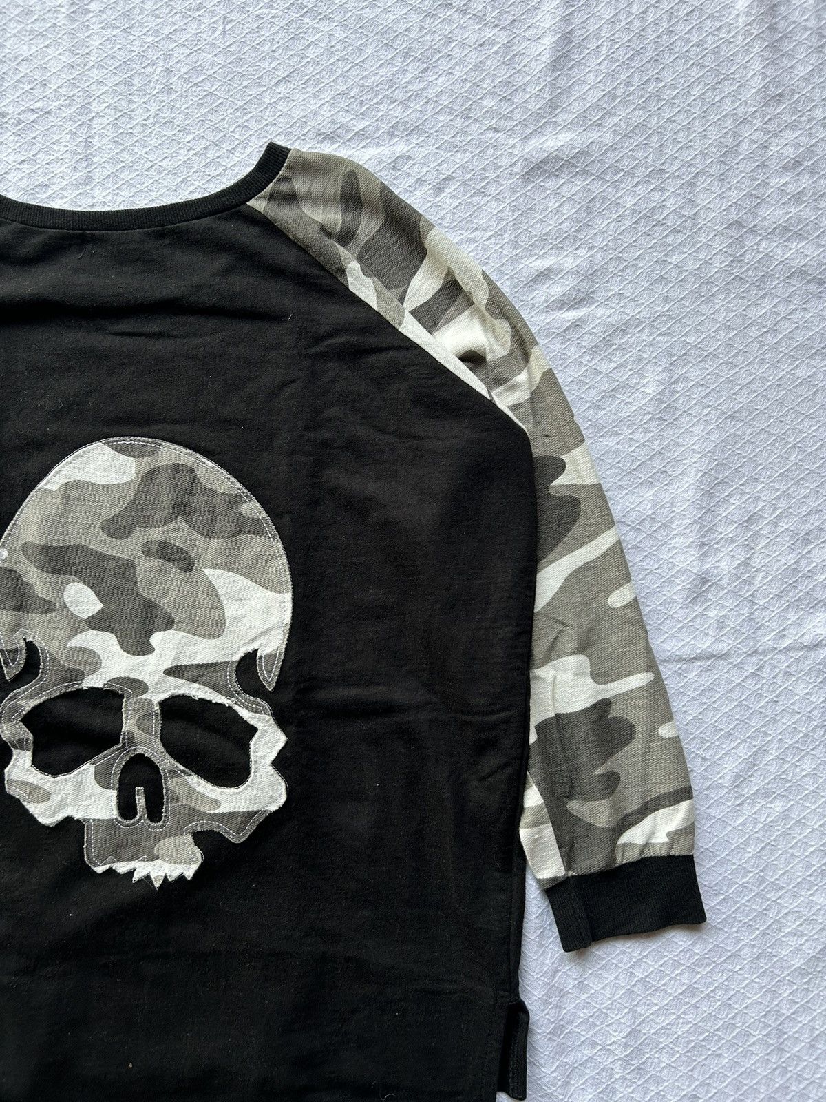 Japanese Brand Japanese Camo Skull Long Sleeve Size US L / EU 52-54 / 3 - 2 Thumbnail