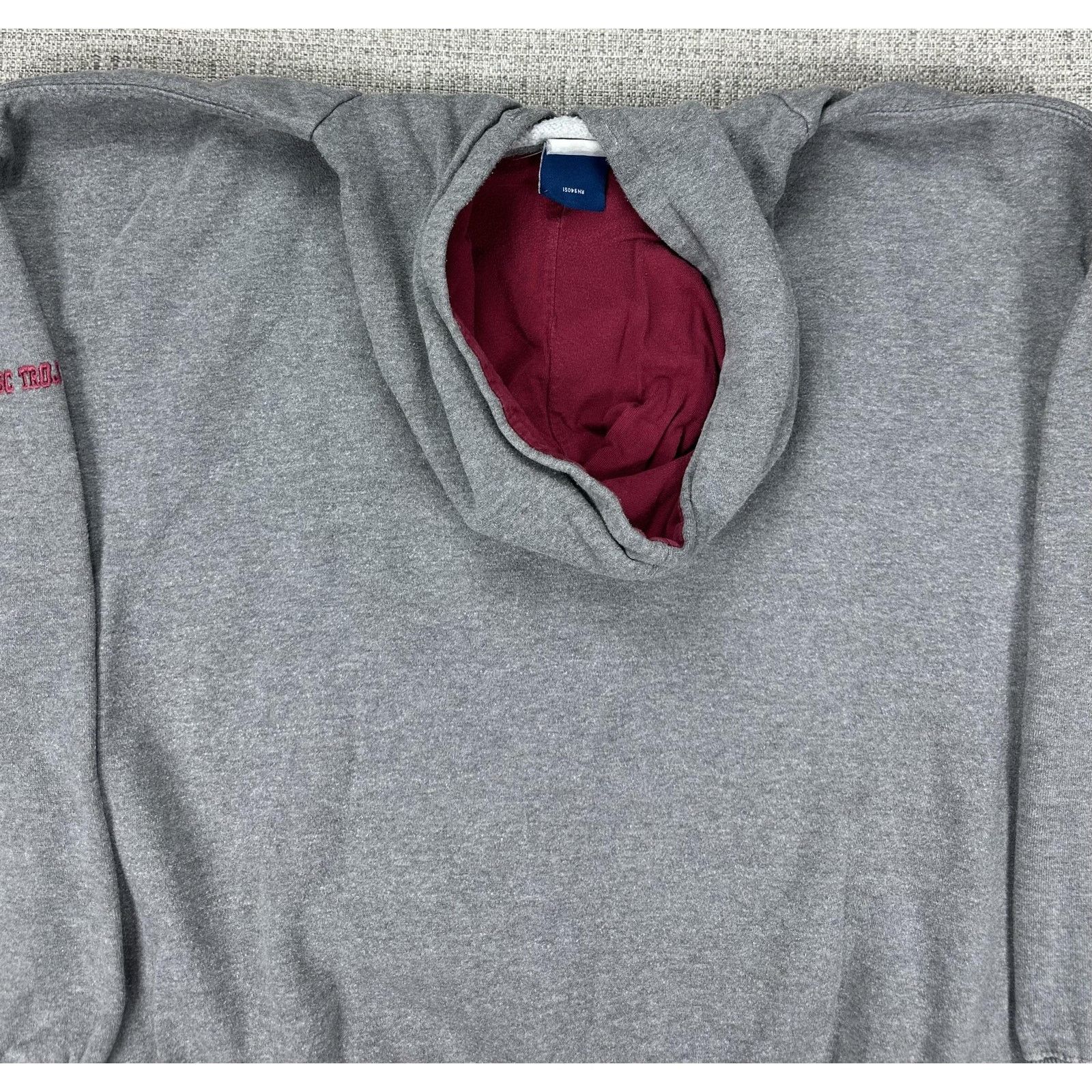 Other USC Trojans Hoodie Sweatshirt Sz 2XL Embroidered Y2K Gray Size US XXL / EU 58 / 5 - 12 Thumbnail