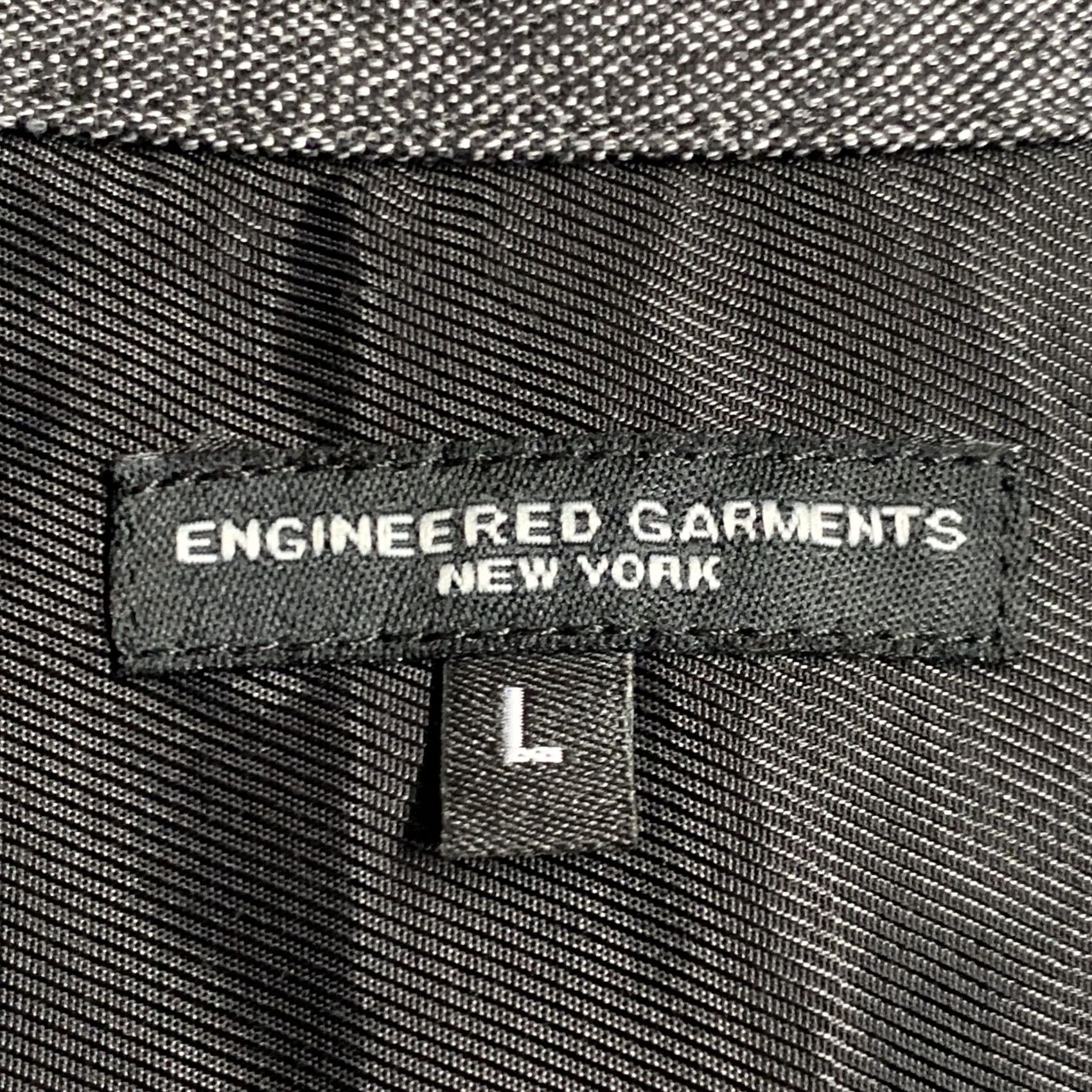 Engineered Garments ENGINEERED GARMENTS Jacket Mens L Grey Size Black Heather Cotton Blend Two Pockets Size US L / EU 52-54 / 3 - 5 Thumbnail