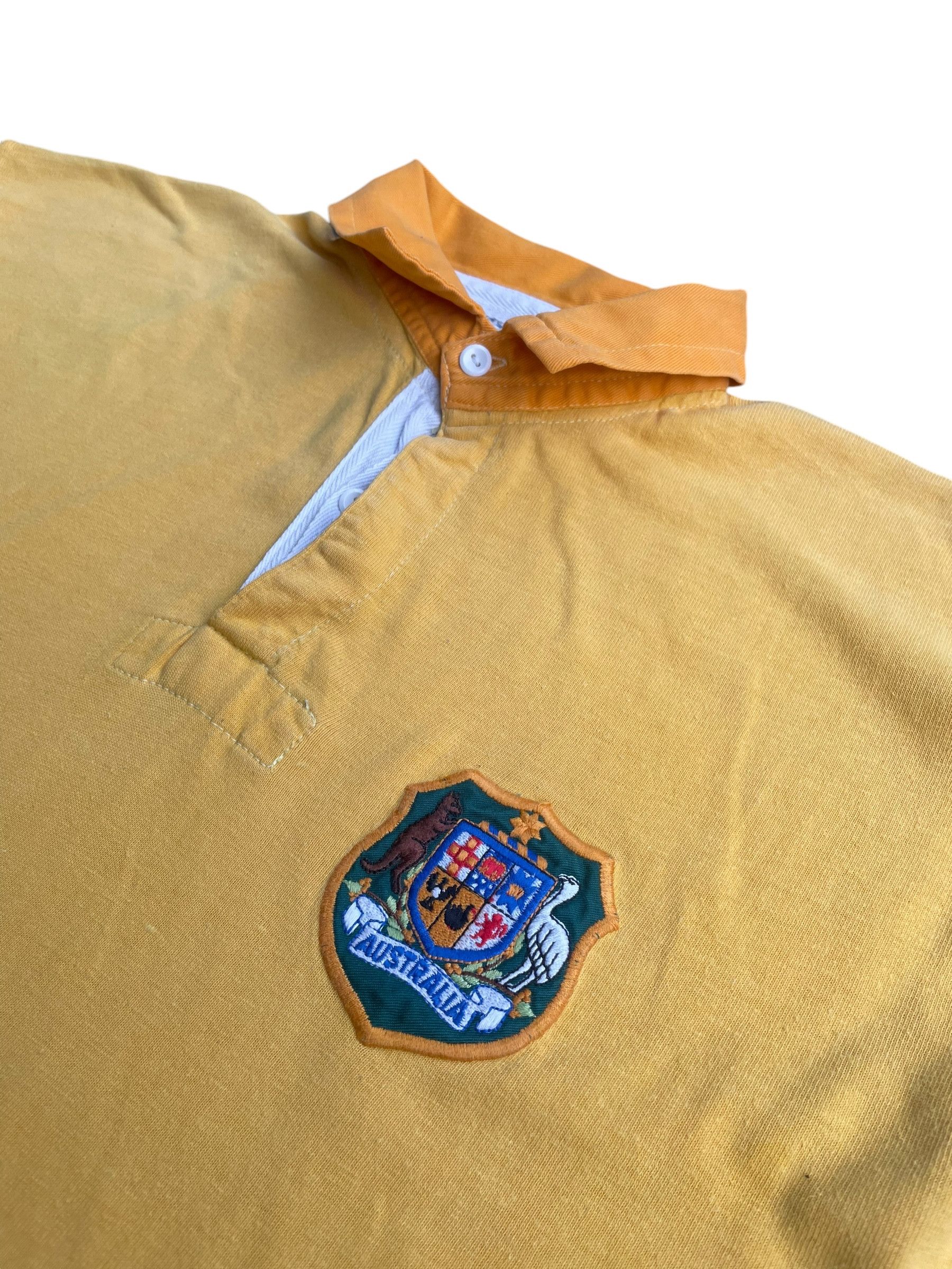 Umbro × Vintage Vintage Umbro Australia Rugby Polo Jersey Size US M / EU 48-50 / 2 - 2 Thumbnail
