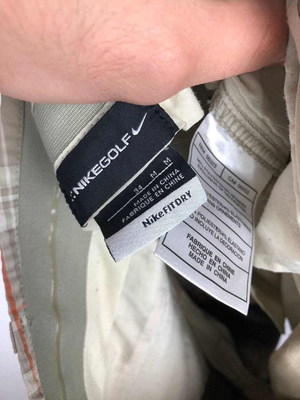 Nike Nike Golf Check Shorts Drill size M Size US 34 / EU 50 - 7 Thumbnail