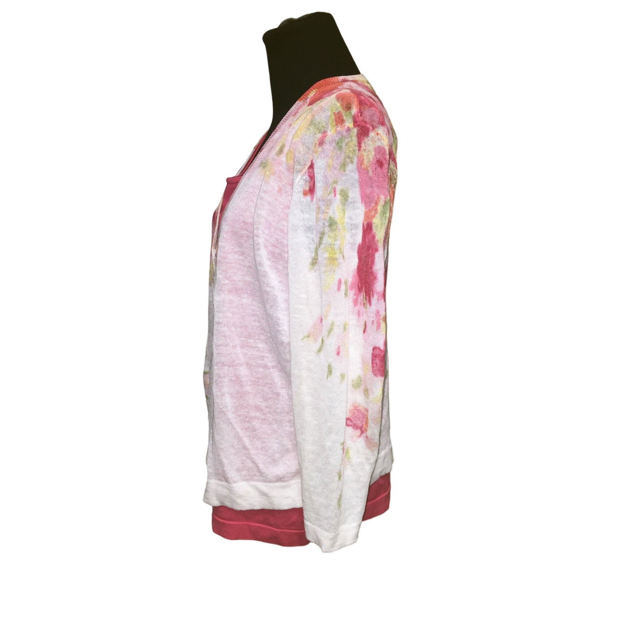 Other Womens Size Large Jones New York Collection Pink Tank Top/Lo Size L / US 10 / IT 46 - 2 Thumbnail